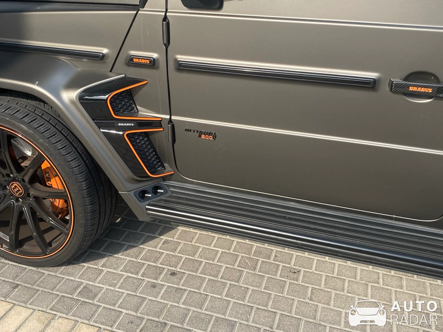 Mercedes-Benz Brabus G 800 spotted in Dubai