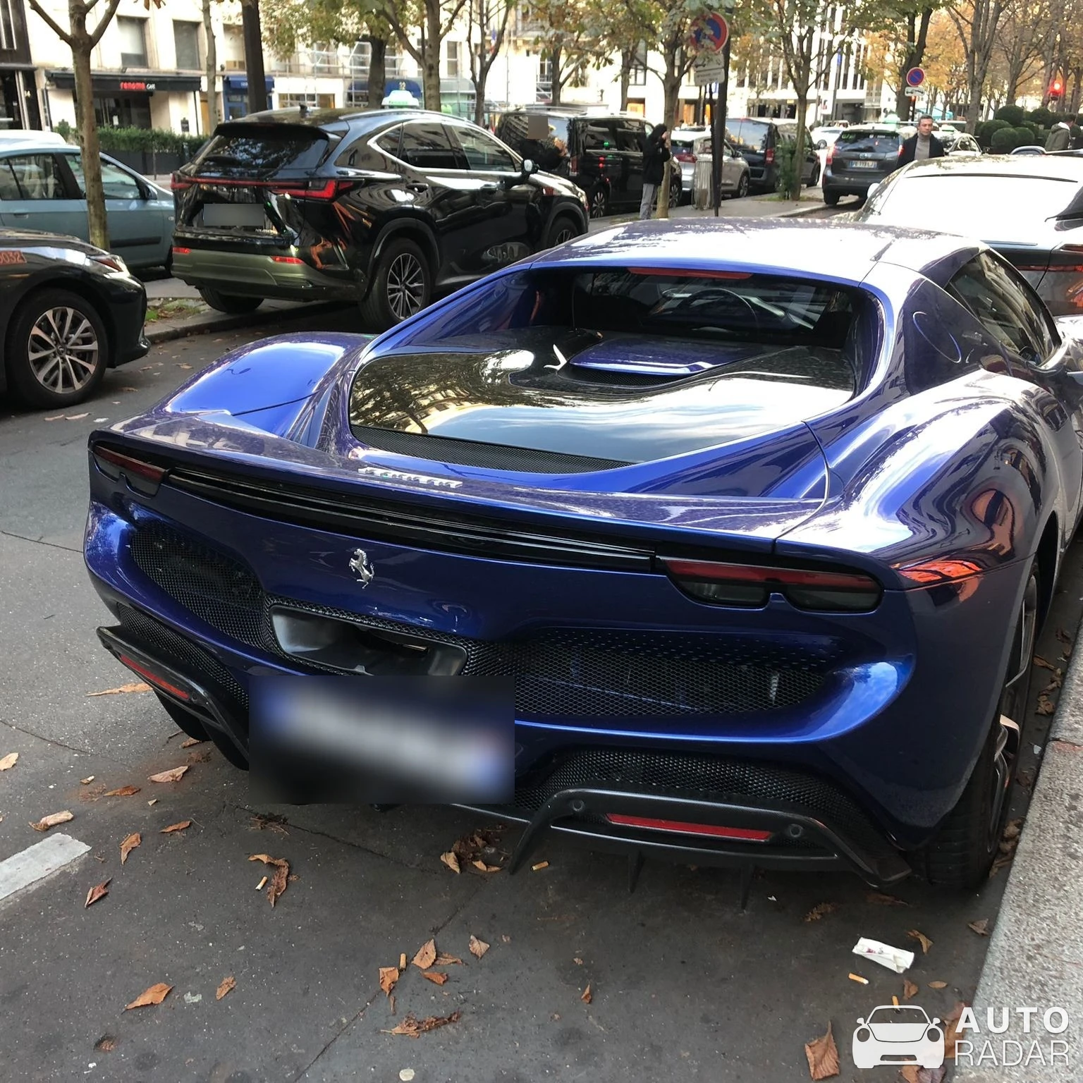 Ferrari 296 GTB spotted in Paris, France