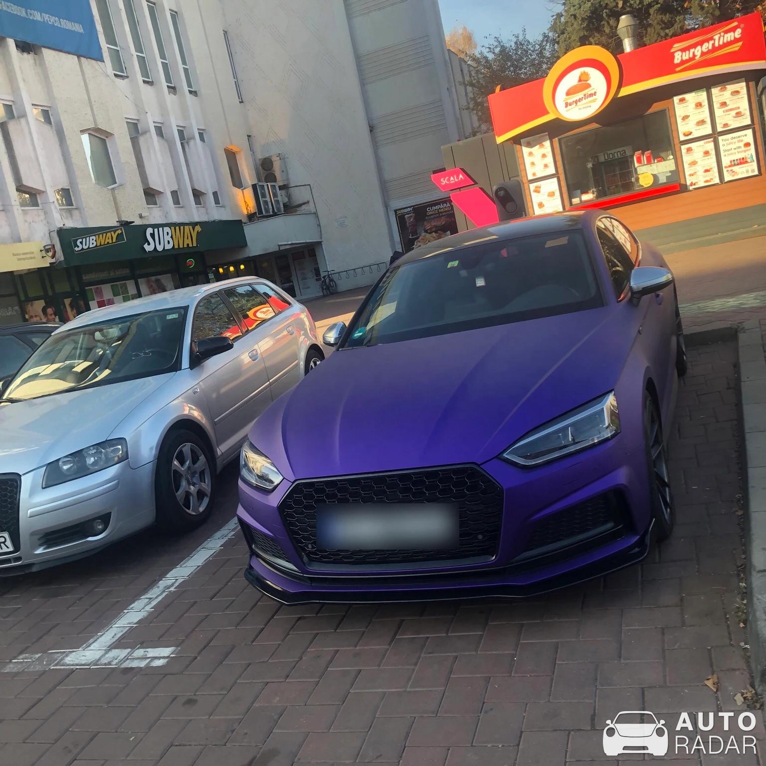 Audi RS5 B9 spotted in Suceava