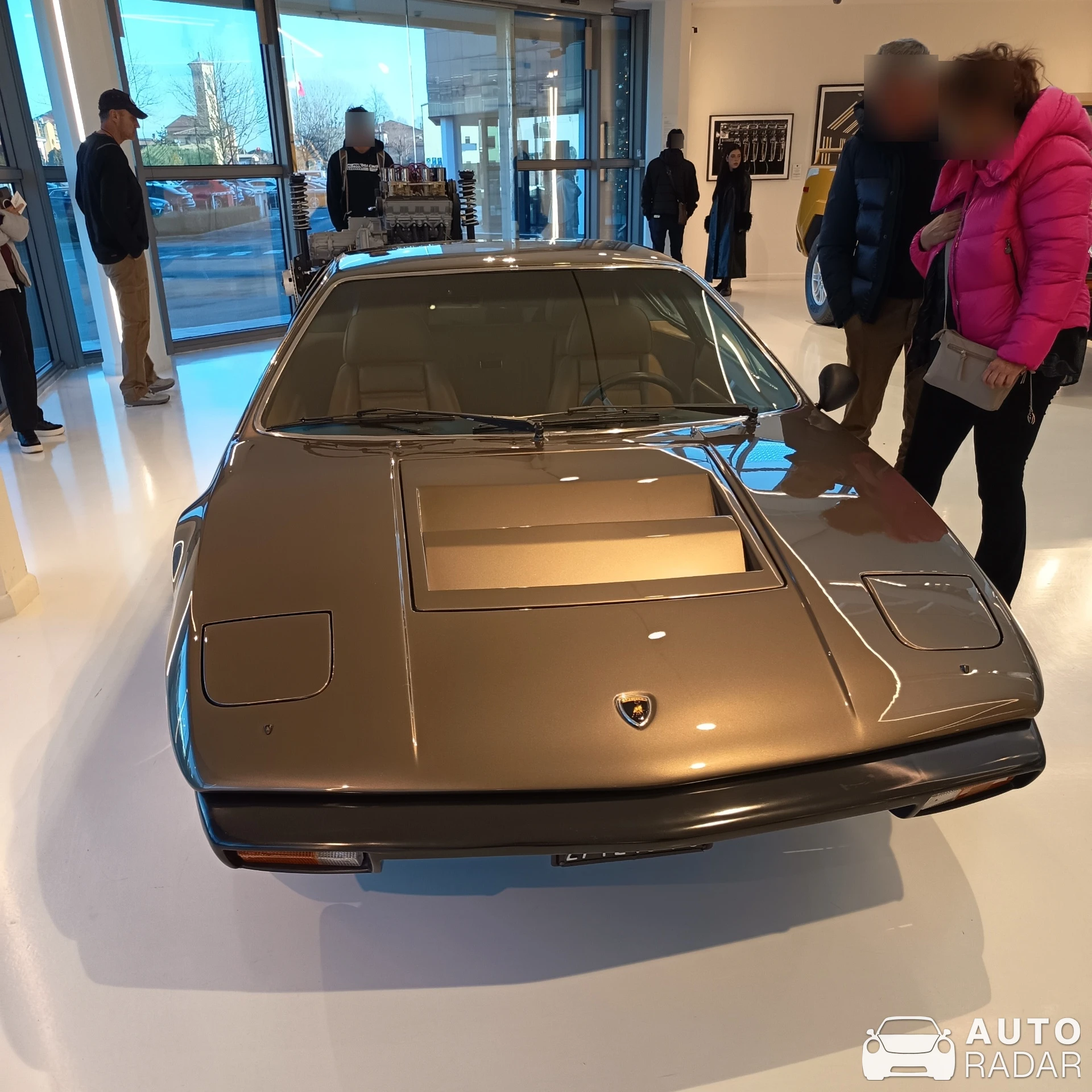 Lamborghini Urraco P300 spotted in Sant'Agata Bolognese