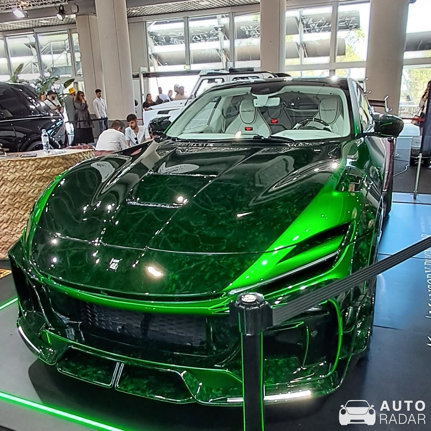 Ferrari Purosangue Mansory Pugnator Tricolore Edition spotted in Monaco