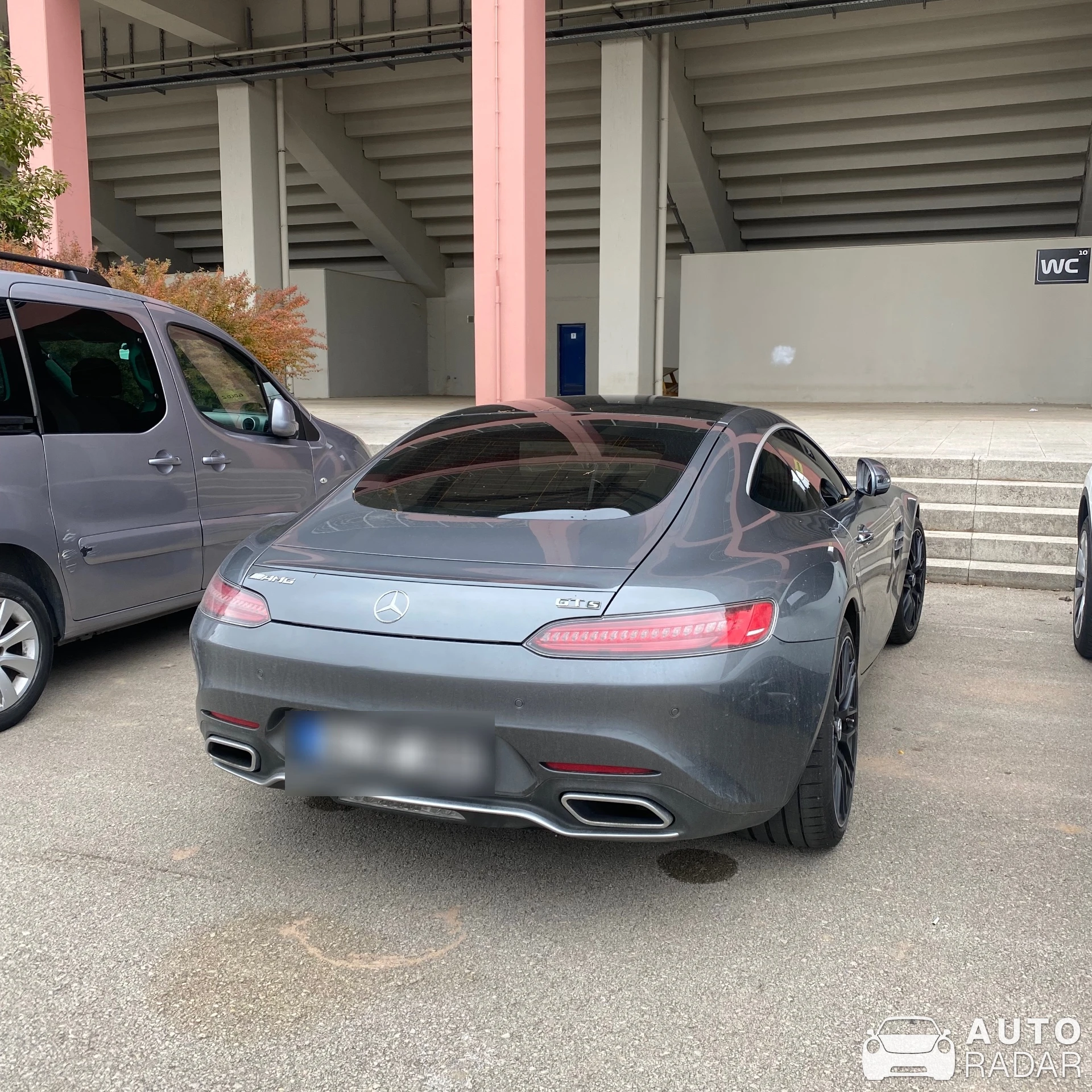 Mercedes-AMG GT S C190 spotted in Tuzla, Türkiye