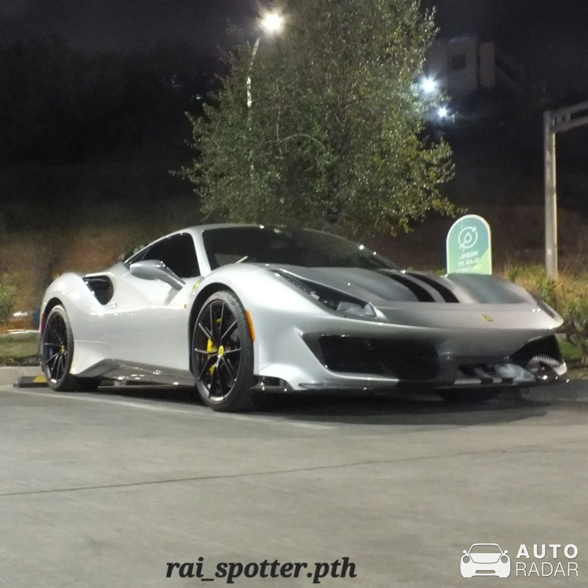 Ferrari 488 Pista spotted in Lo Barnechea, Chile