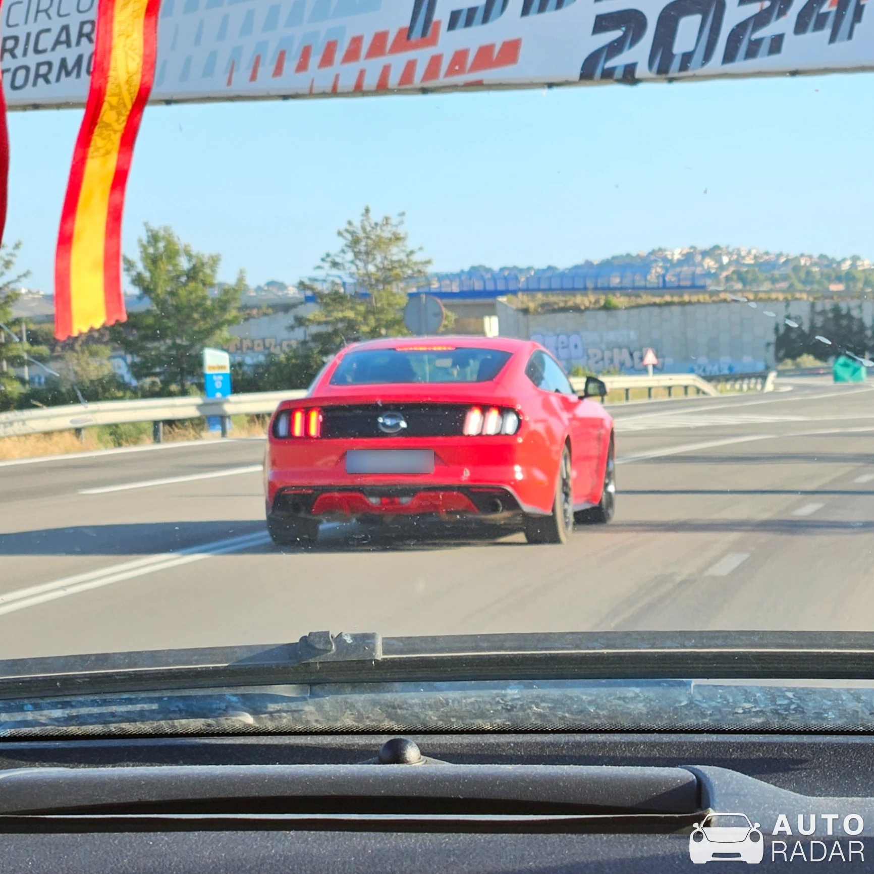 Ford Mustang 2.3 Ecoboost spotted in Valencia, Spain