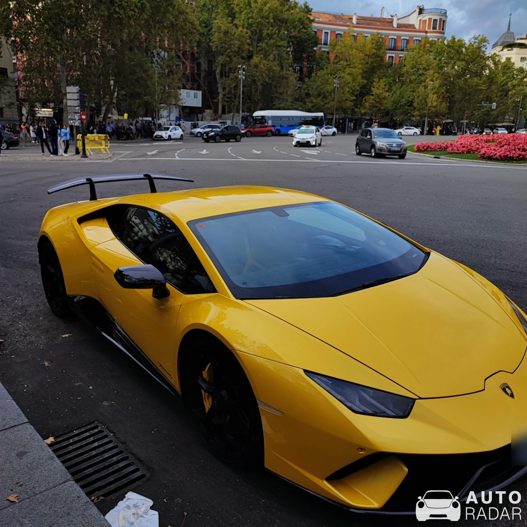 Lamborghini Huracán LP640-4 Performante spotted in Madrid, Spain