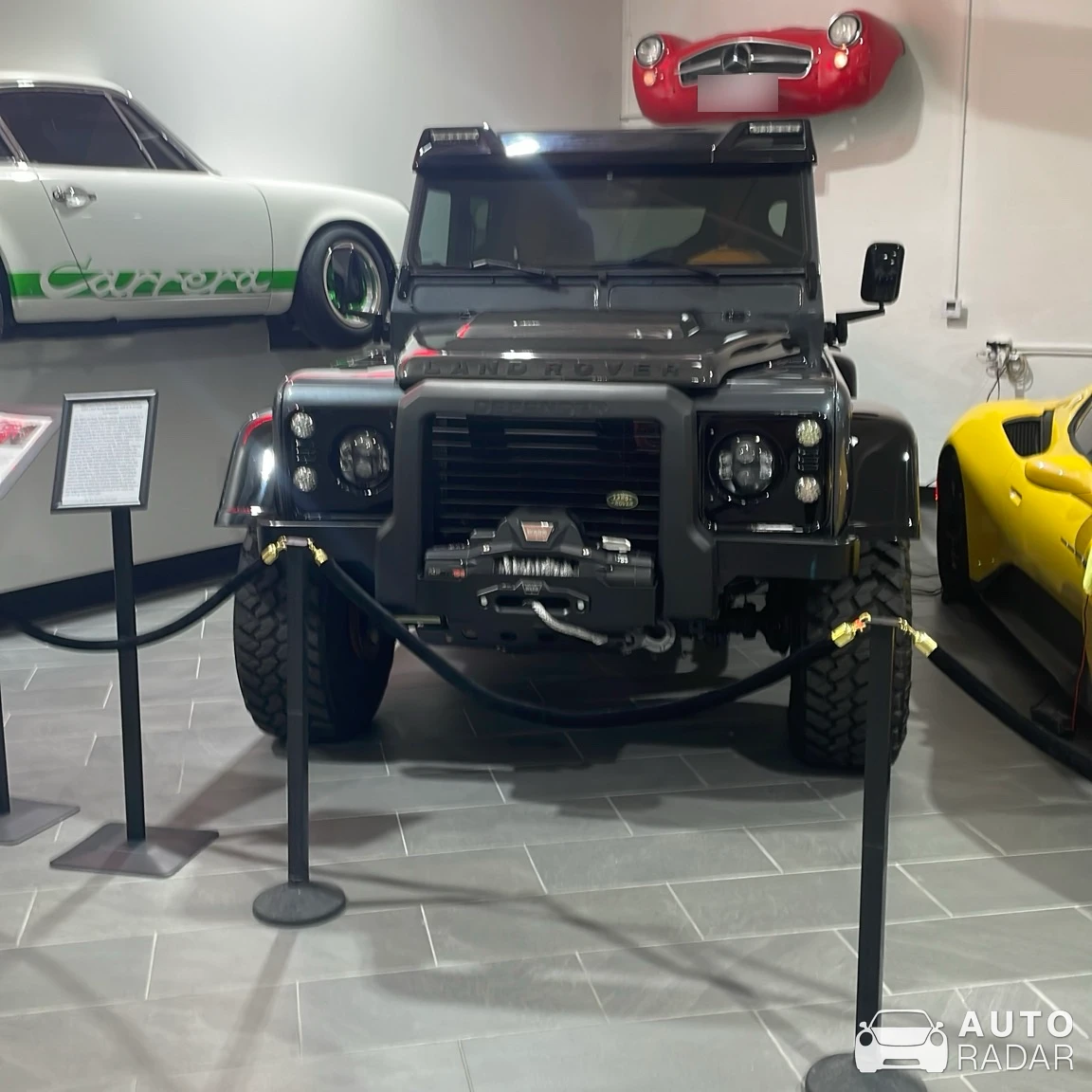 Land Rover Defender 110 6x6 spotted in Fort Worth