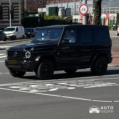 Mercedes-Benz G 400d spotted in Amsterdam