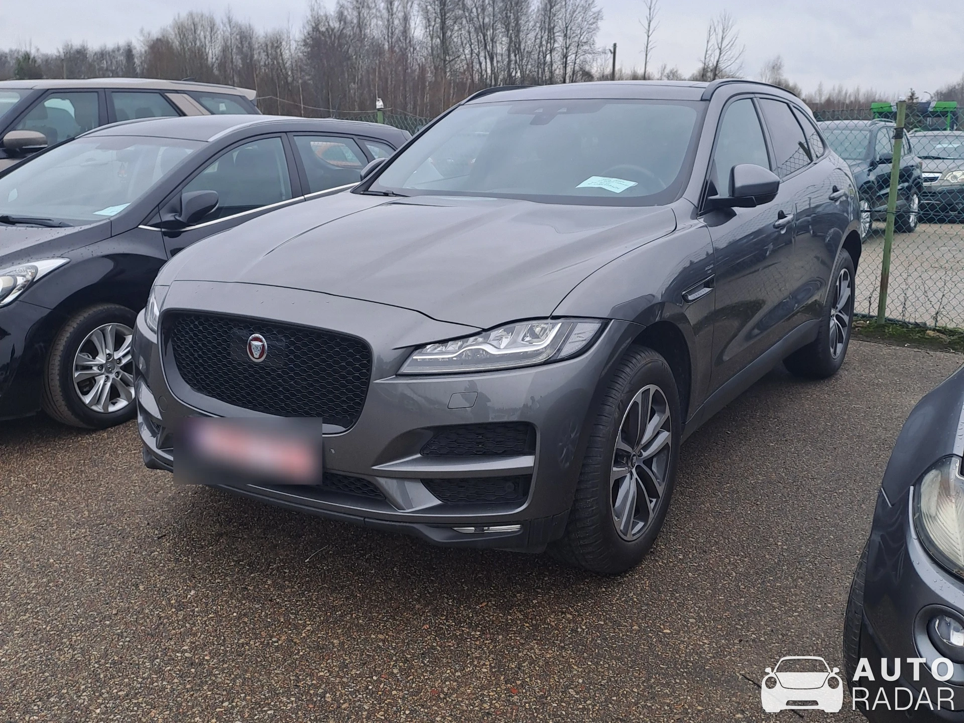 Jaguar F-PACE spotted in Utena, Lithuania