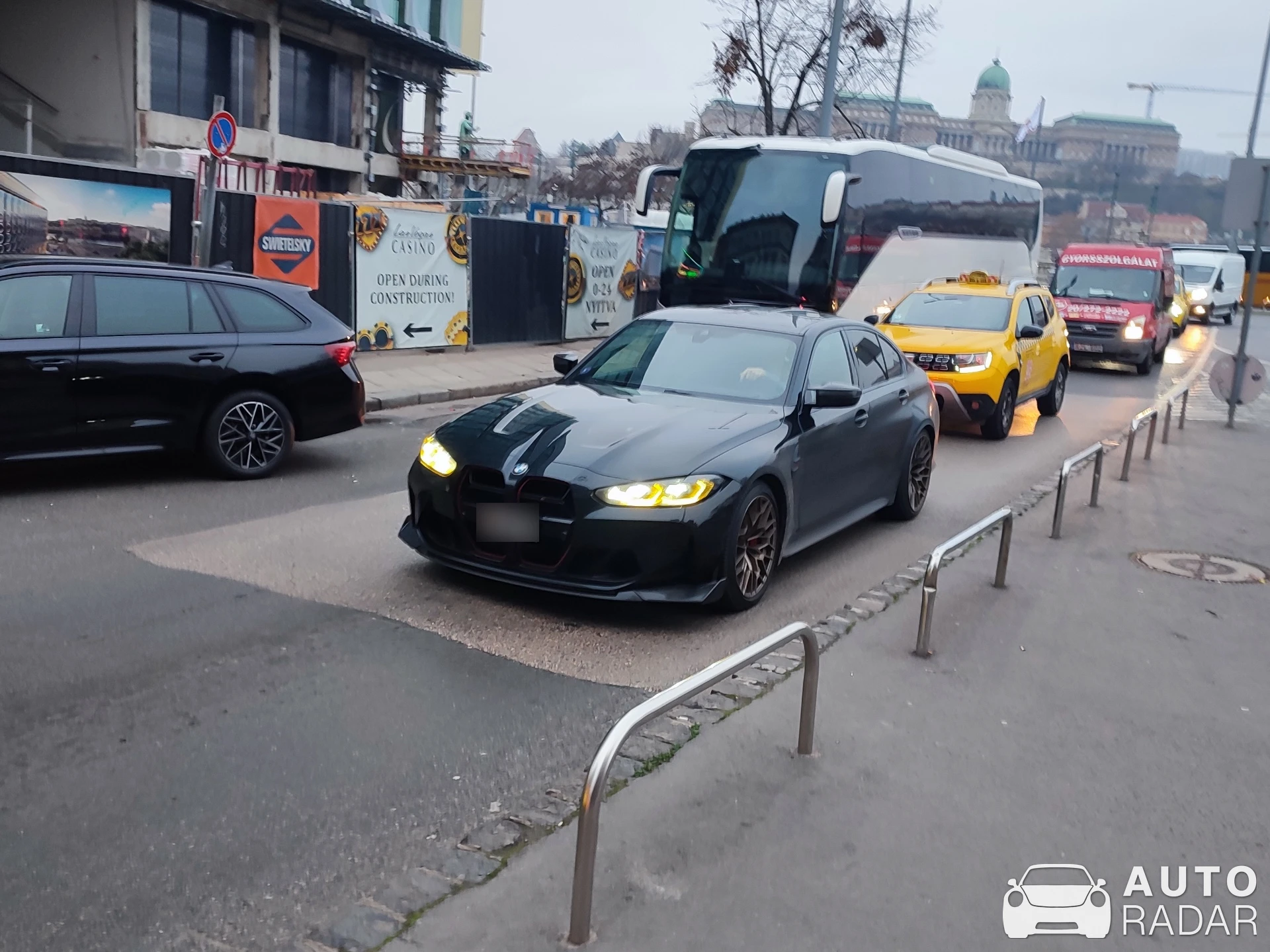 BMW M3 G80 CS spotted in Budapest, Hungary
