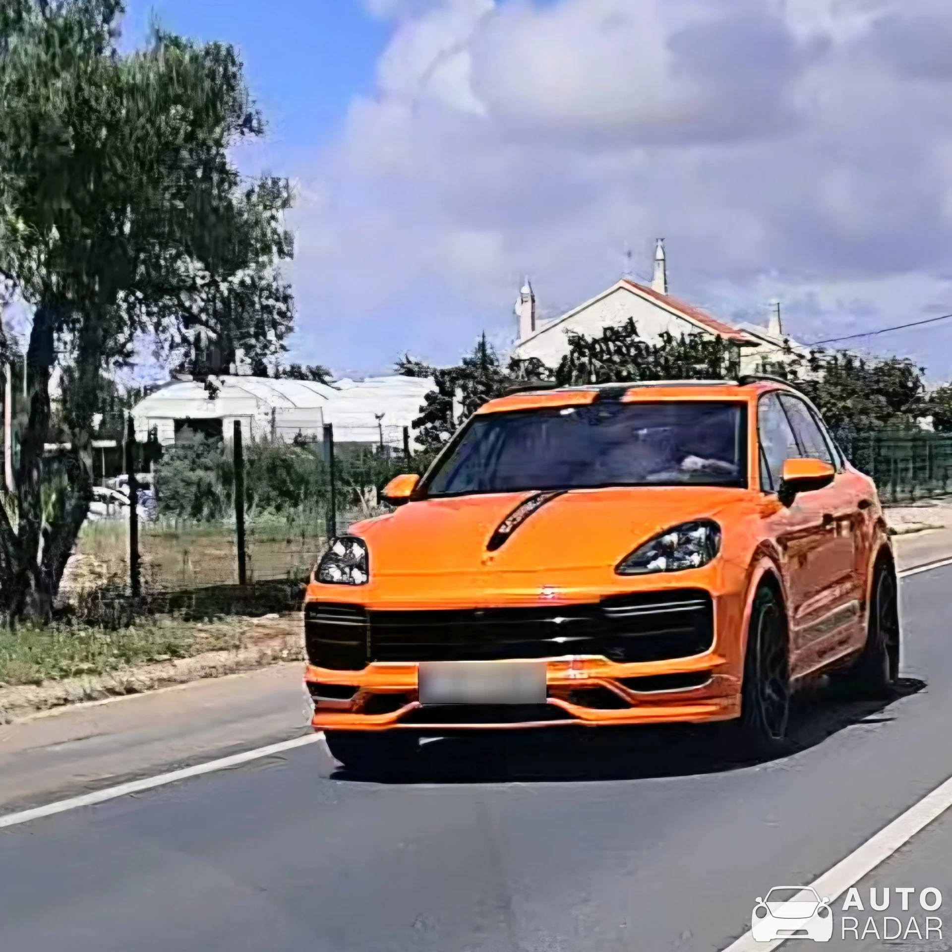 Porsche Cayenne Turbo spotted in Quarteira
