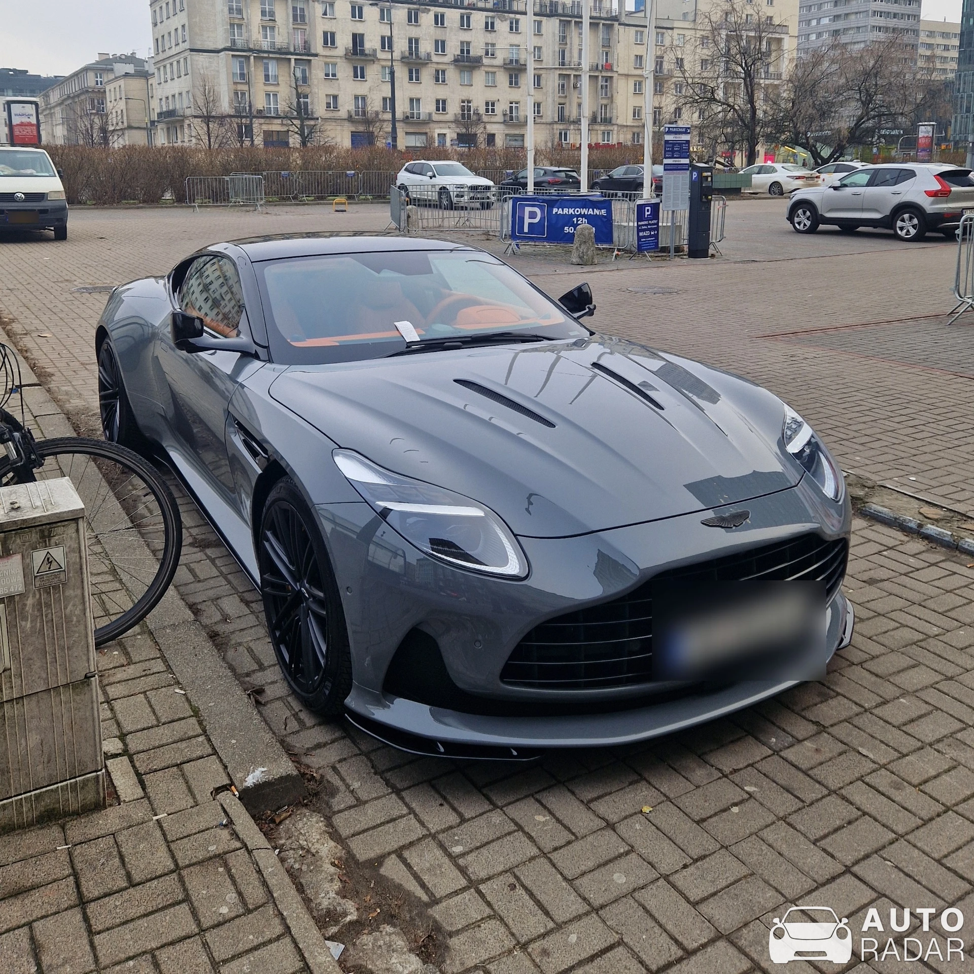 Aston Martin DB12 spotted in Warszawa, Polska