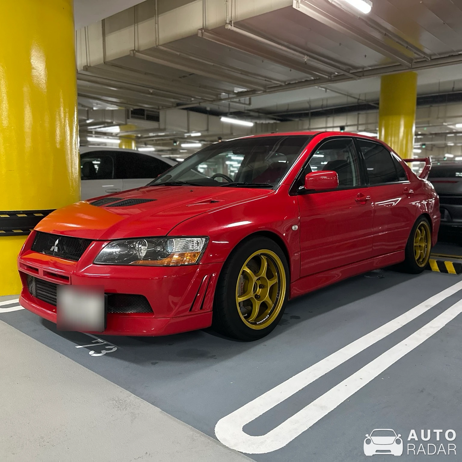 Mitsubishi Lancer Evolution VII spotted in Singapore, Singapore