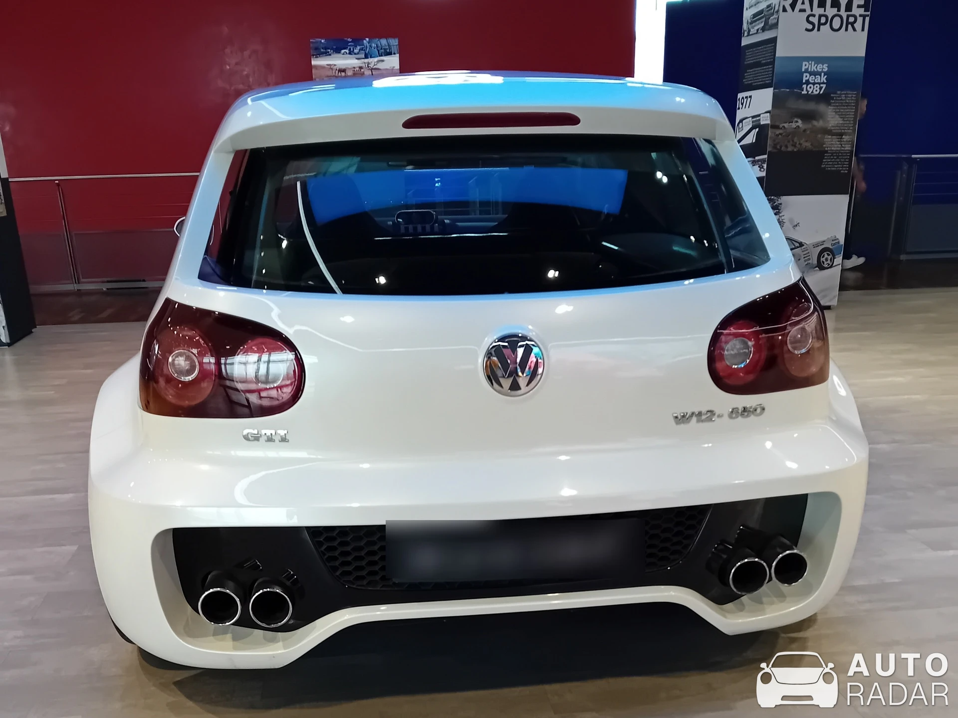 Volkswagen Golf GTI W12-650 spotted in Wolfsburg