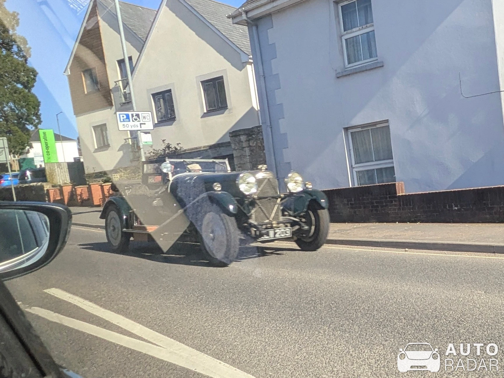 Lagonda Rapide Open Tourer HS 8277 spotted