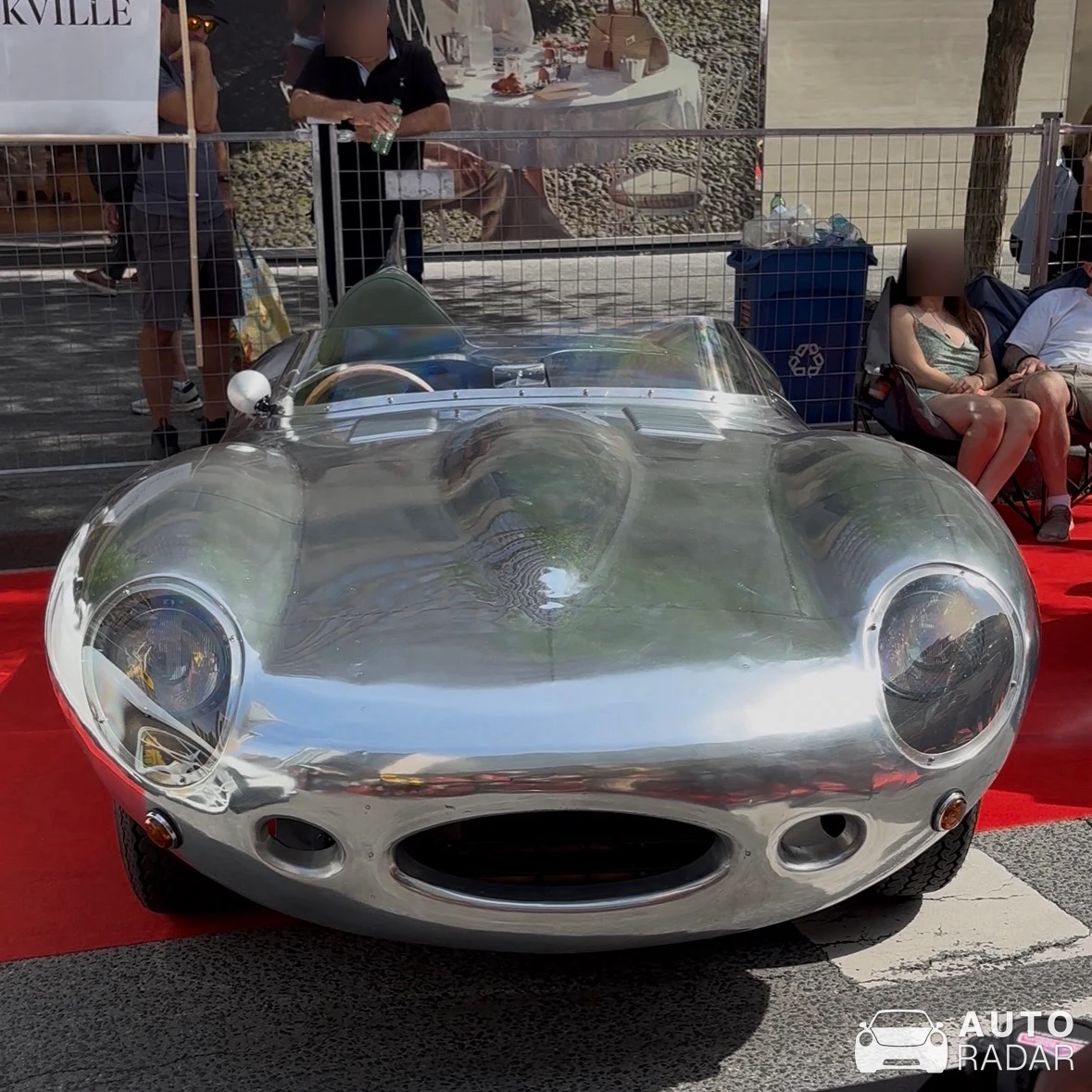 Jaguar D-Type spotted in Ajax