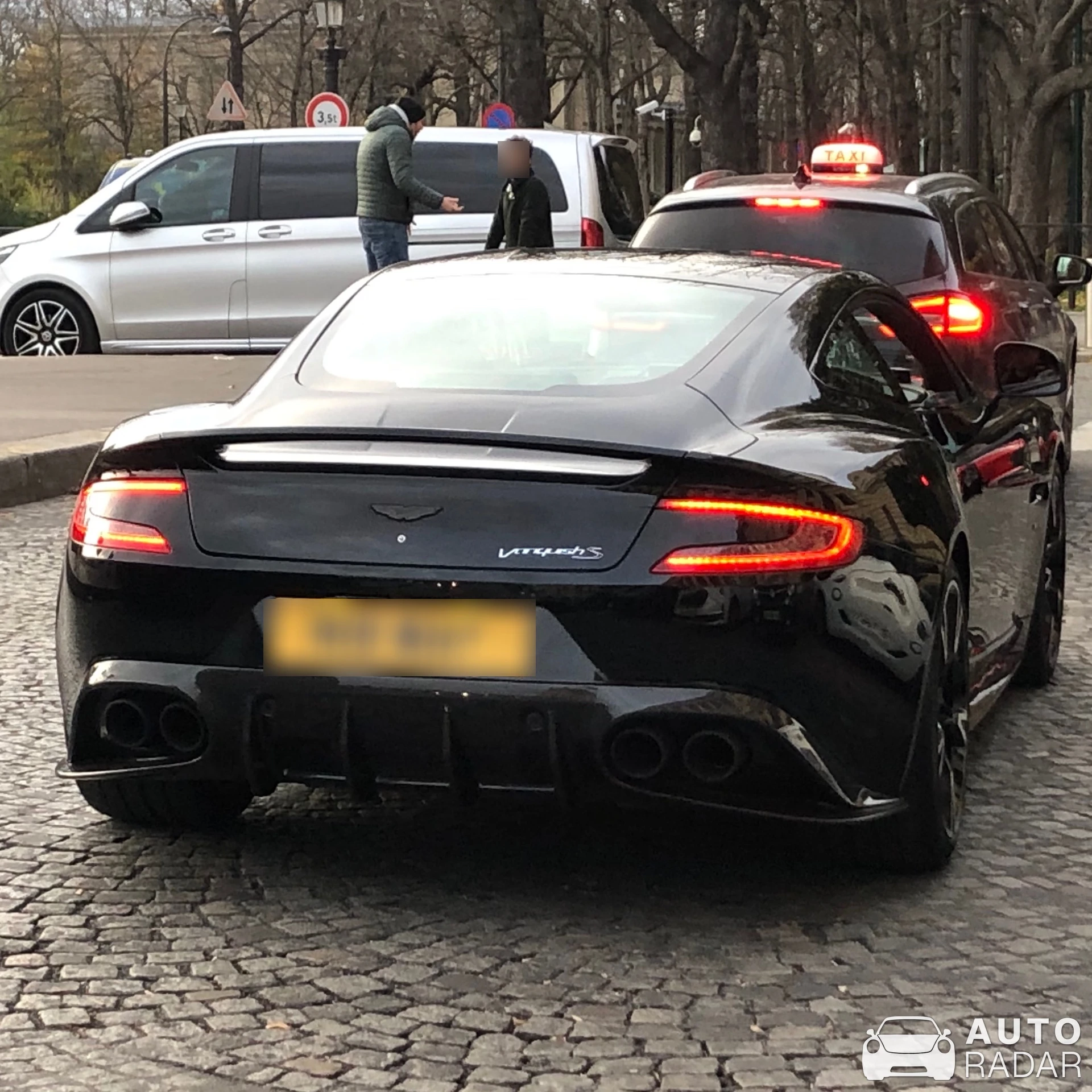 Aston Martin Vanquish S spotted in Paris, France