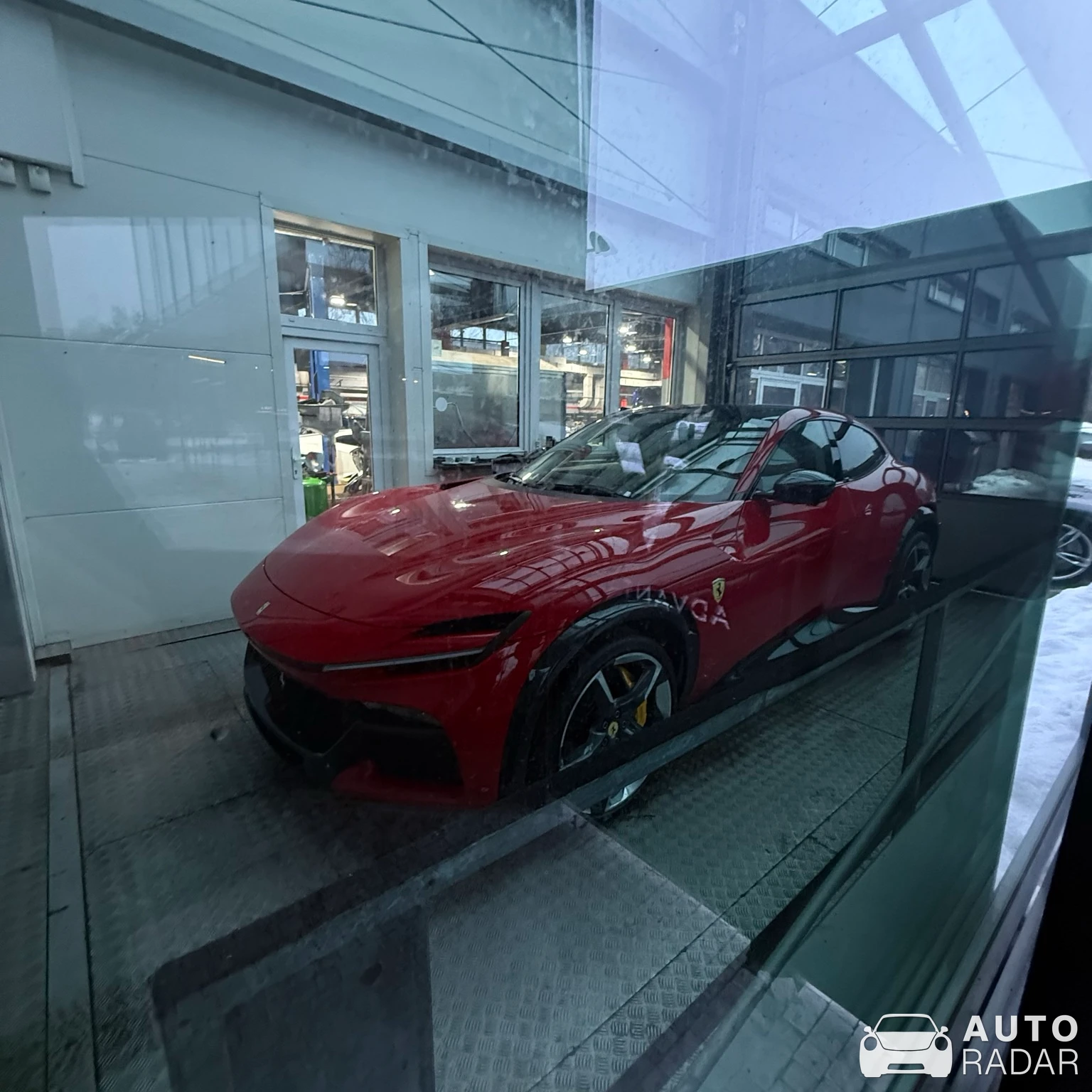 Ferrari Purosangue spotted in Praha 9, Czechia
