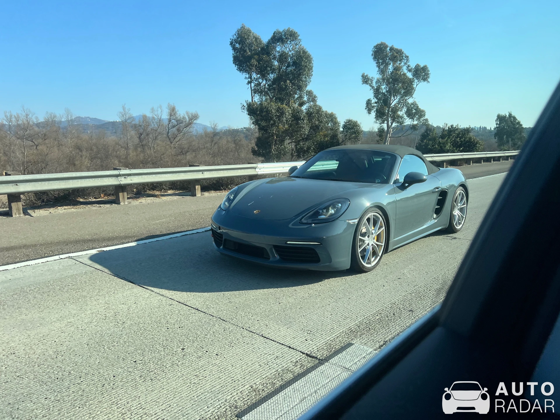 Porsche 718 Boxster spotted in San Diego, United States