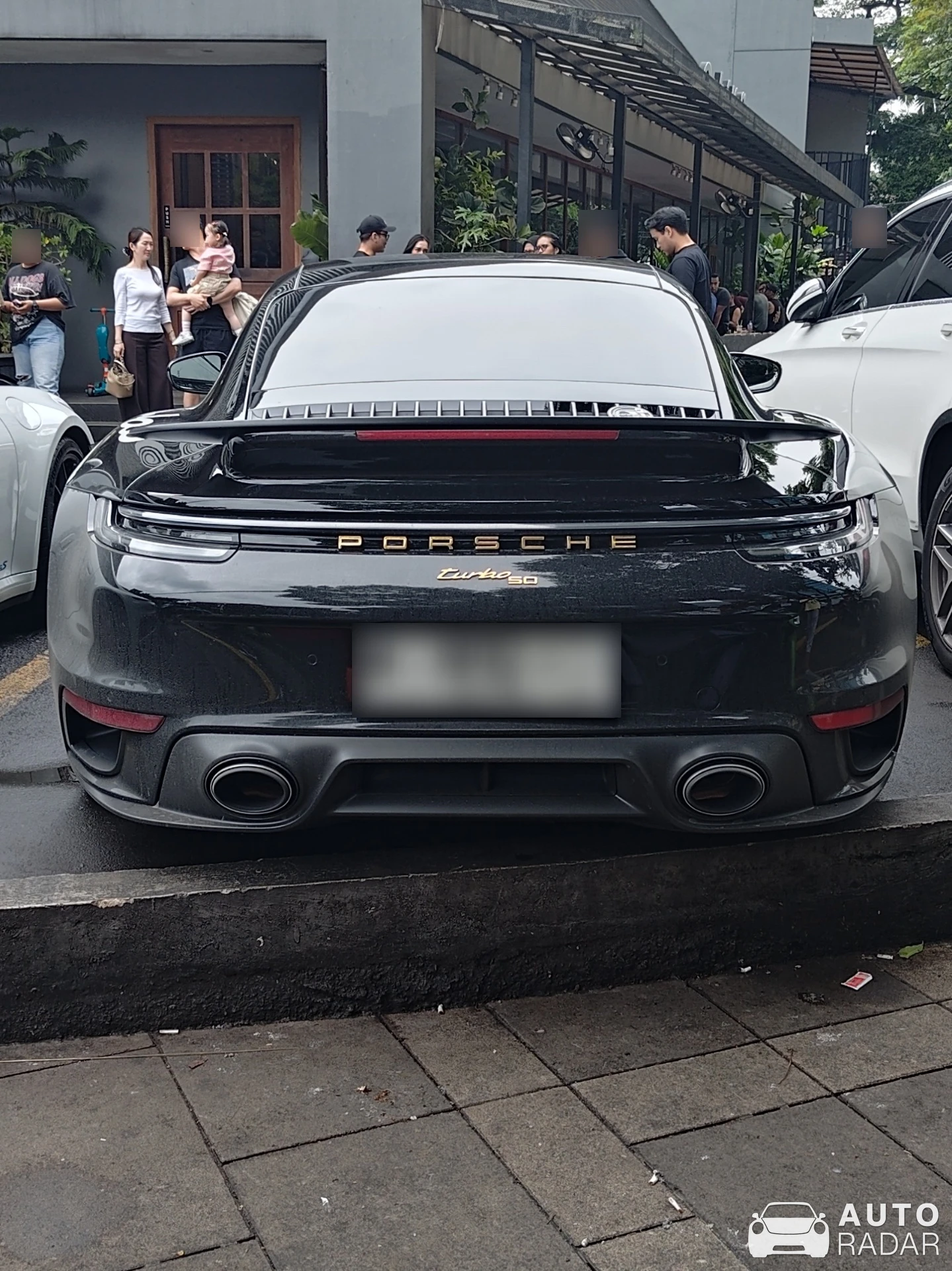Porsche 992 Turbo 50 spotted in Jakarta, Indonesia
