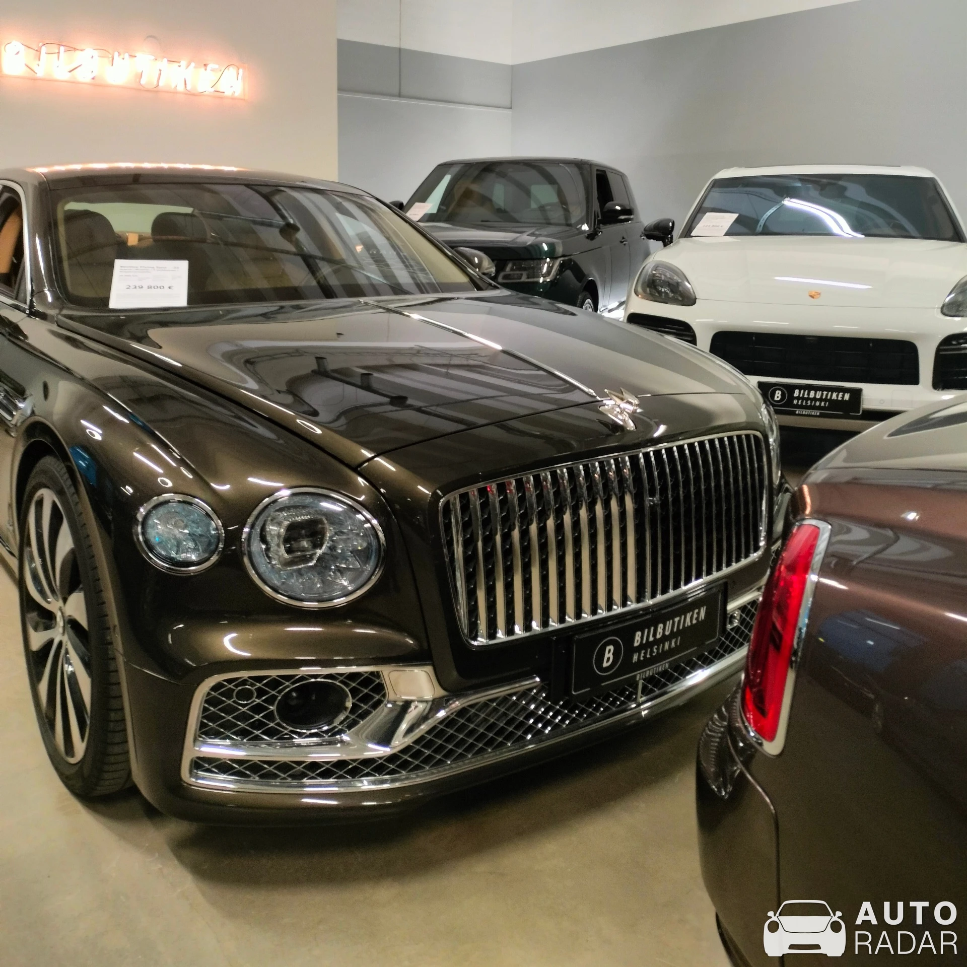 Bentley Flying Spur V8 spotted in Vantaa, Finland