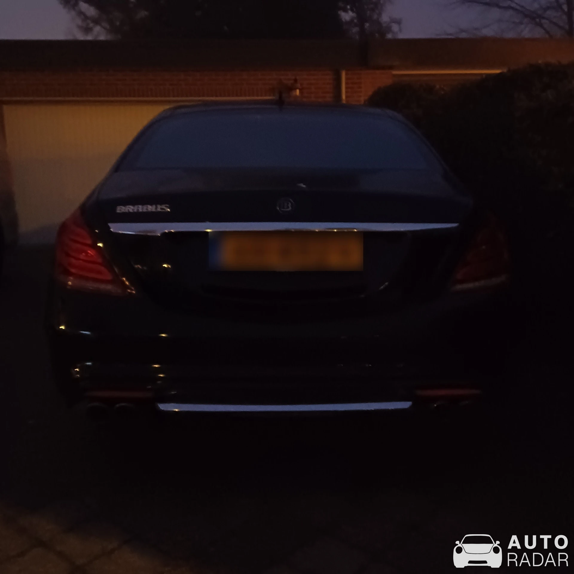 Mercedes-Benz Brabus S 500 spotted in Oldebroek, Netherlands