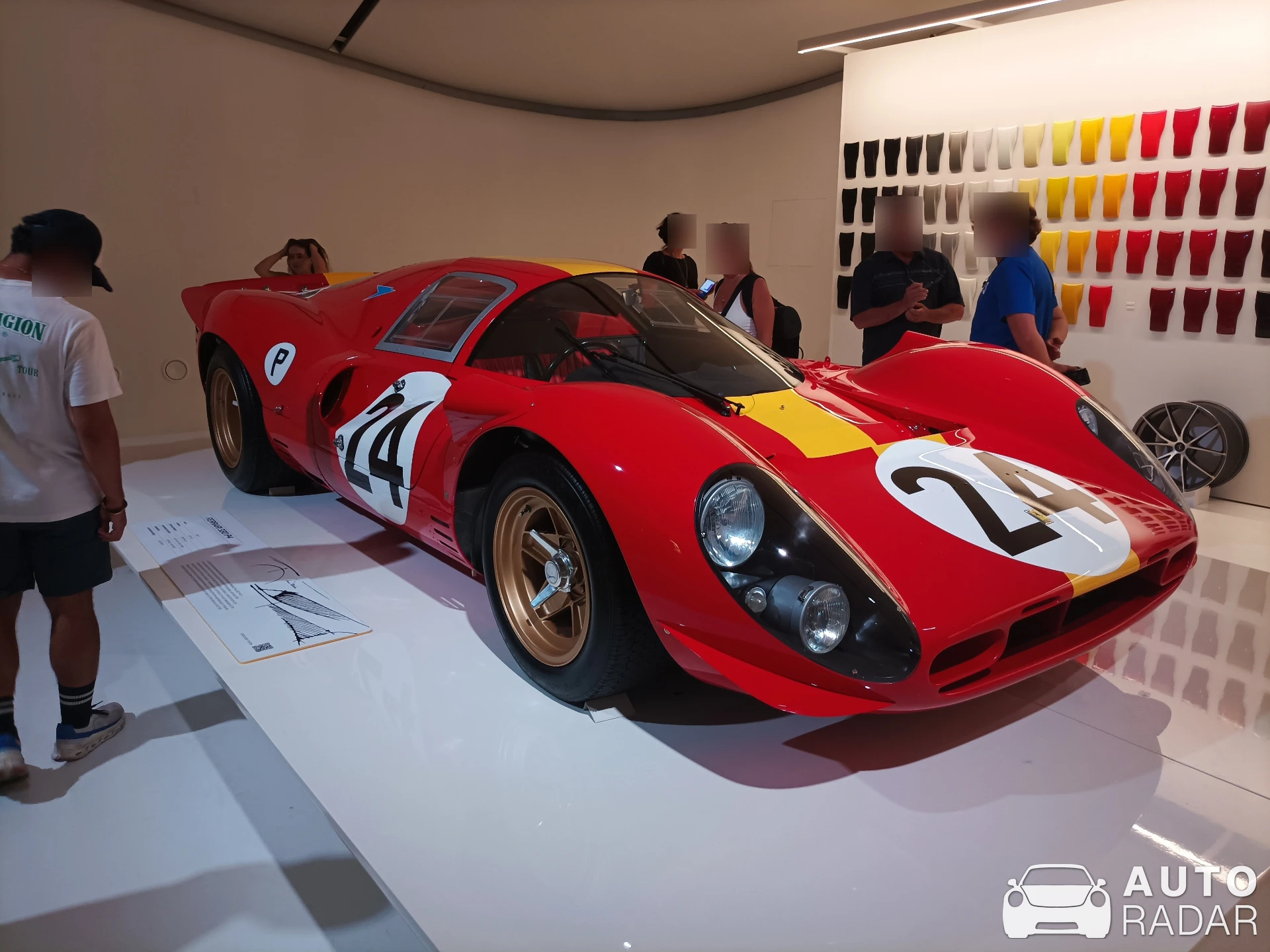Ferrari 330 P4 spotted in Modena