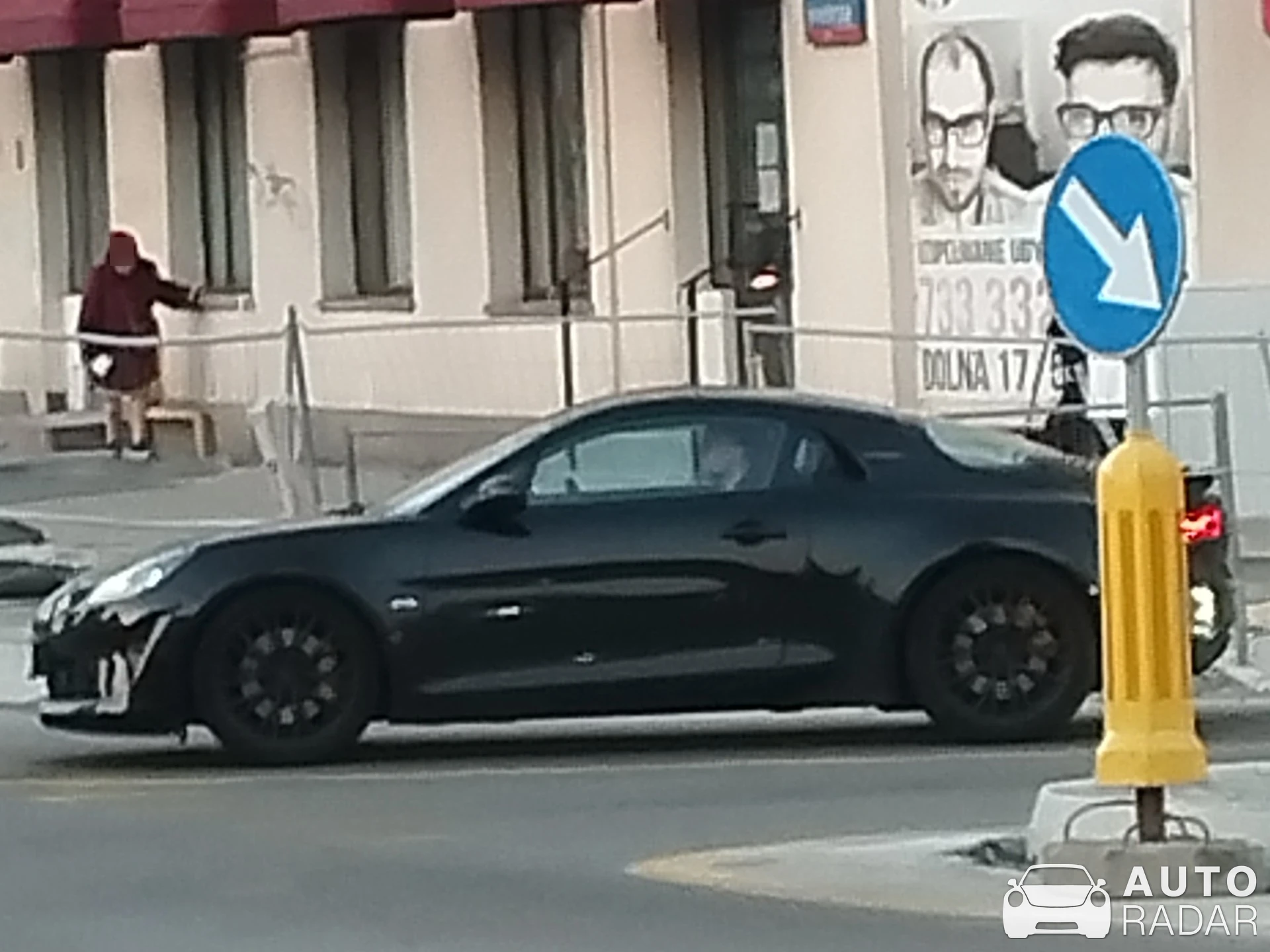 Alpine A110 spotted in Warszawa, Poland