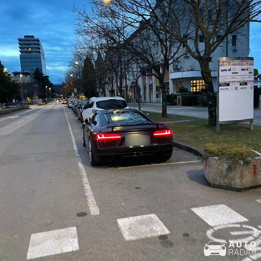 Audi R8 spotted in Nova Gorica, Slovenia