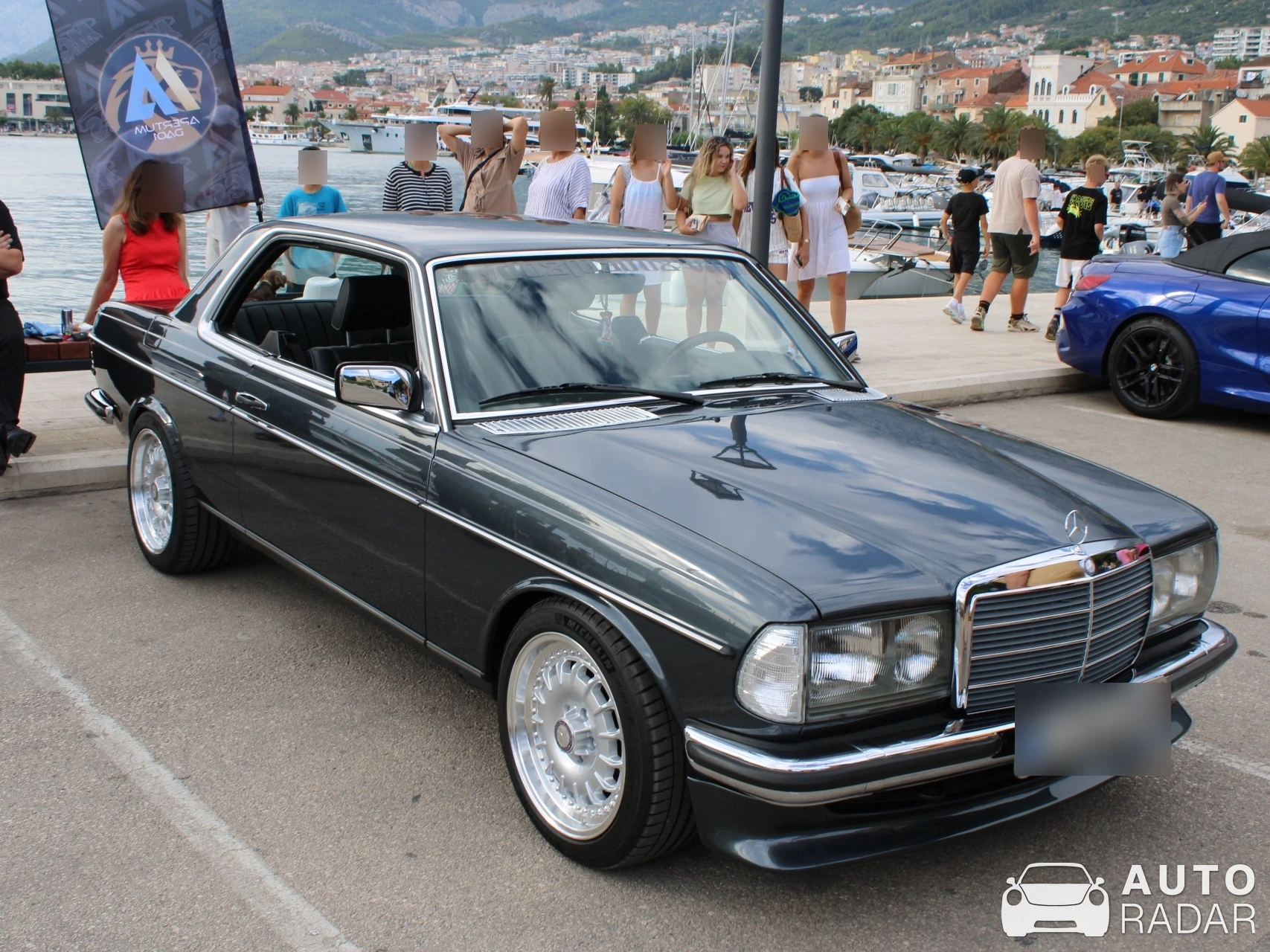Mercedes-Benz 280E W123 spotted in Makarska