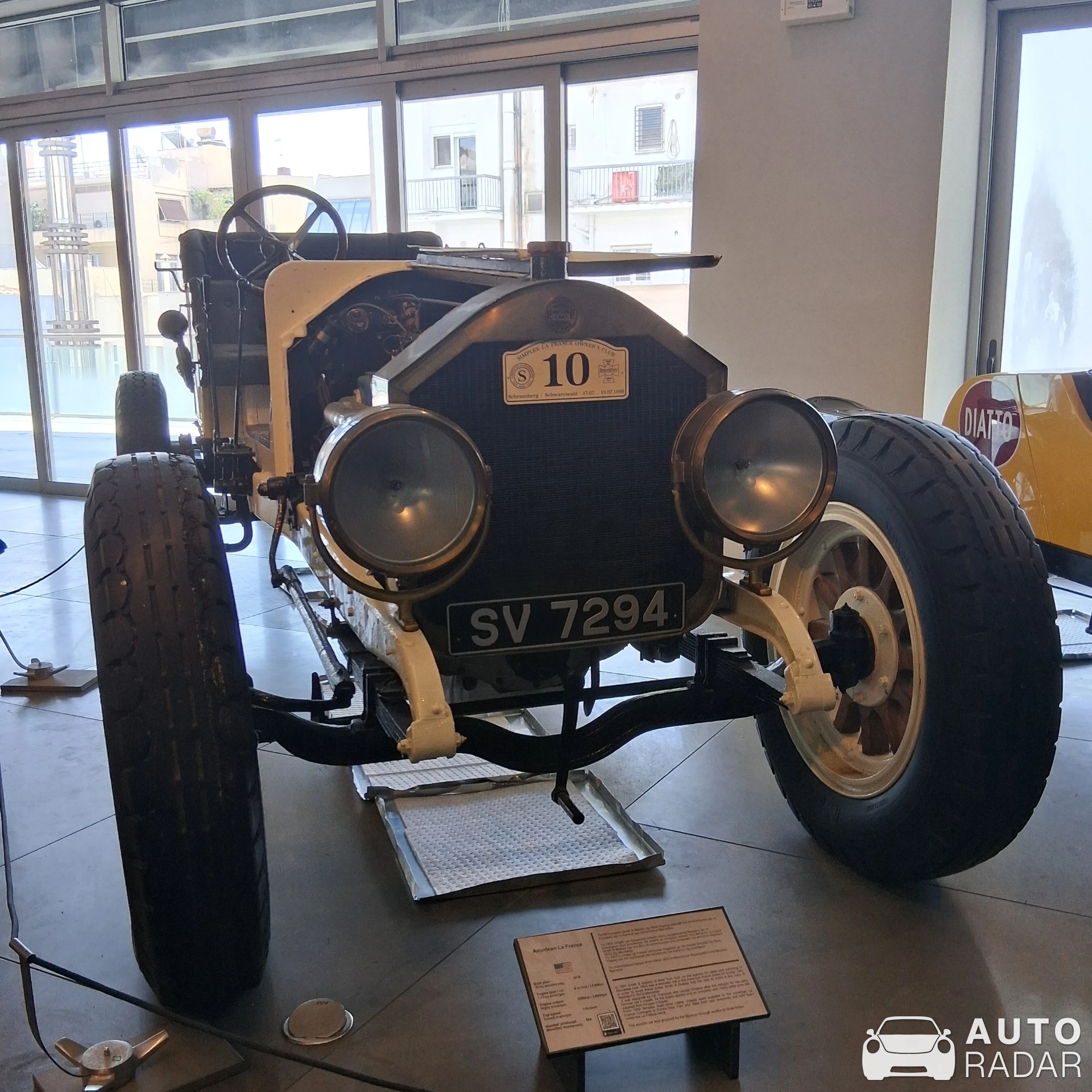 American LaFrance  Type 12 Tourer spotted in Athina, Greece