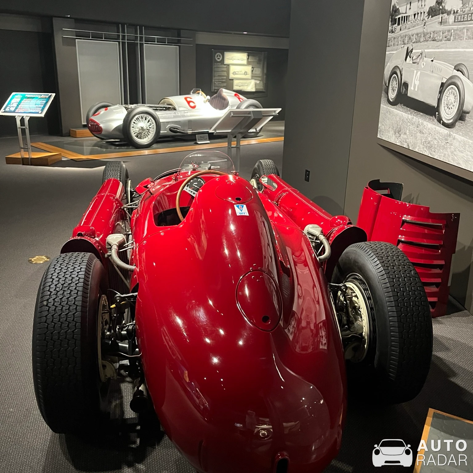 Lancia D50 spotted in Naples