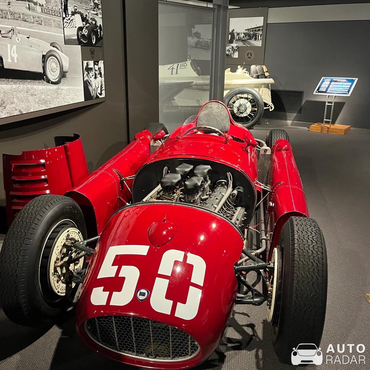 Lancia D50 spotted in Naples, United States