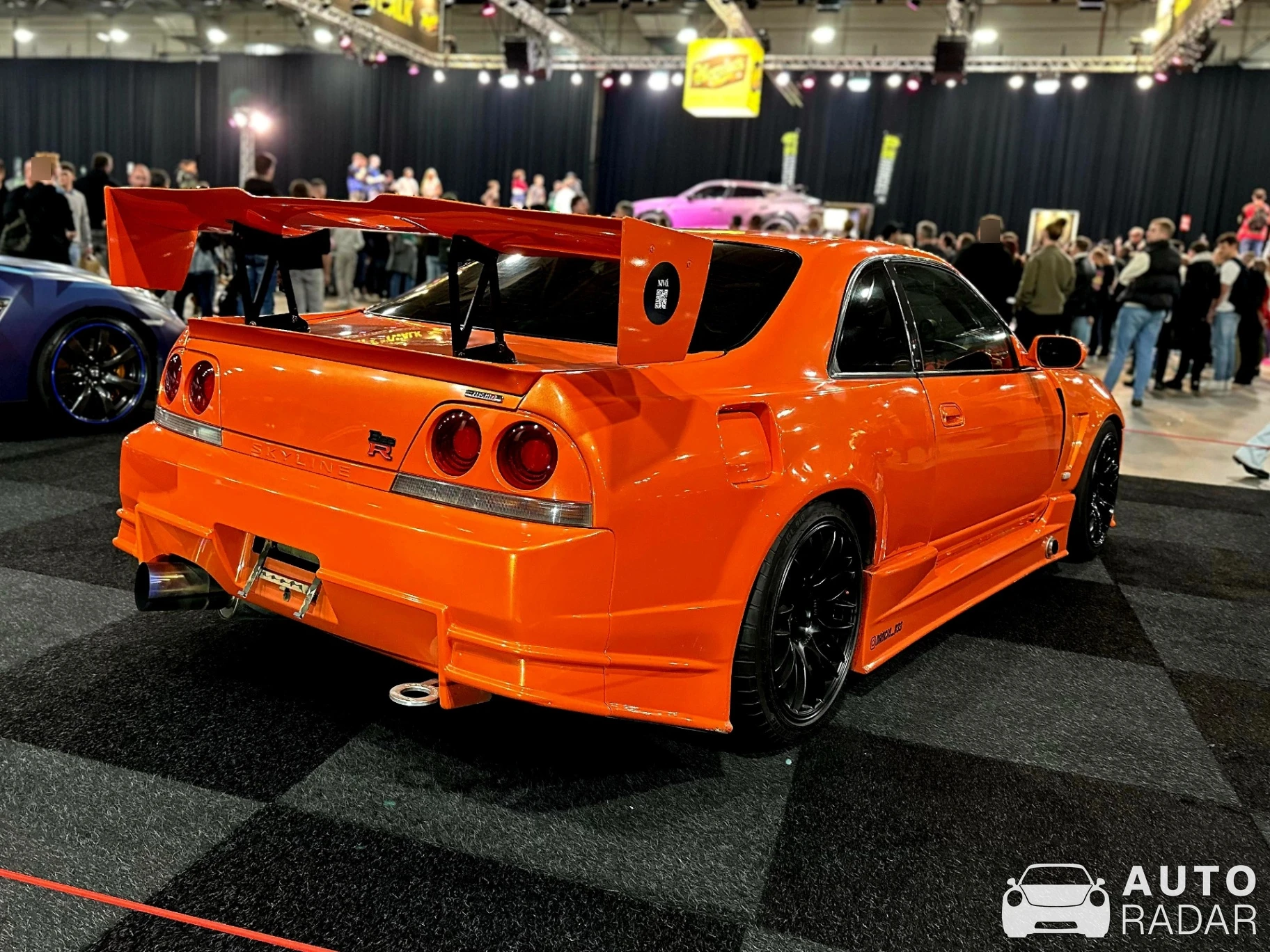 Nissan Skyline R33 spotted in Rotterdam, Netherlands