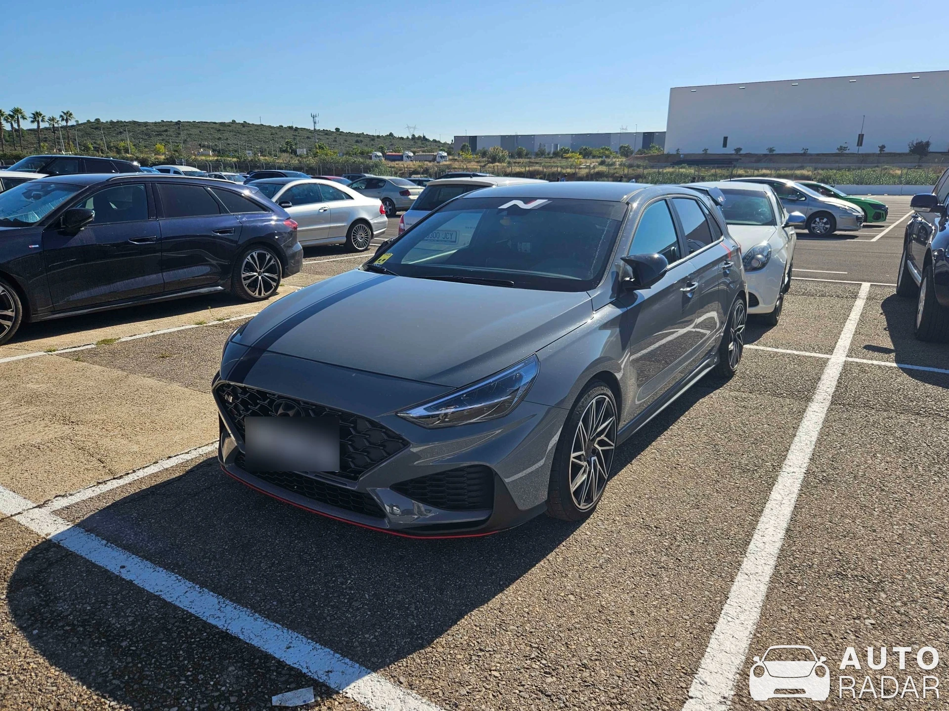 Hyundai i30 N spotted in Cheste, Spain
