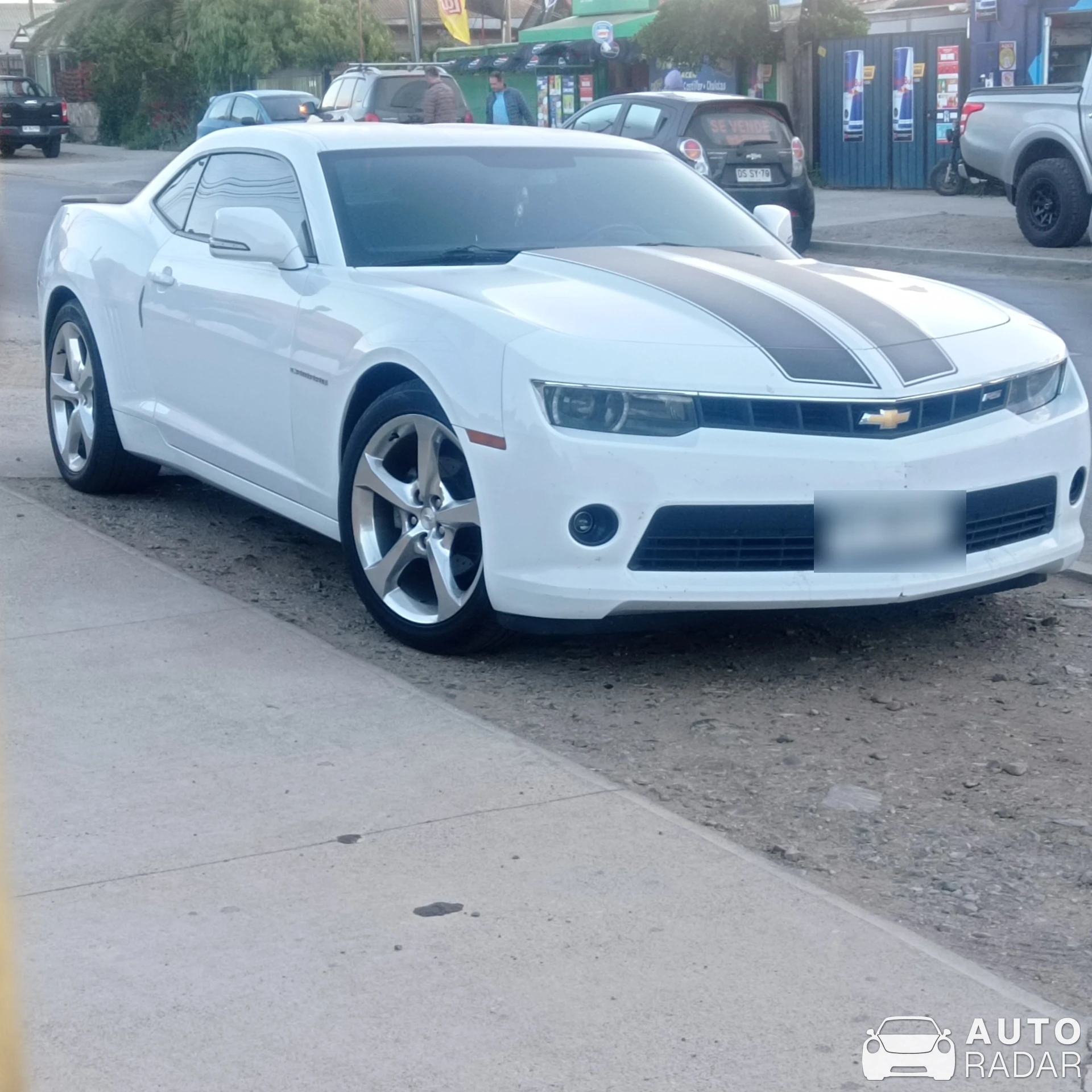 Chevrolet Camaro RS spotted in Pichidangui, Chile
