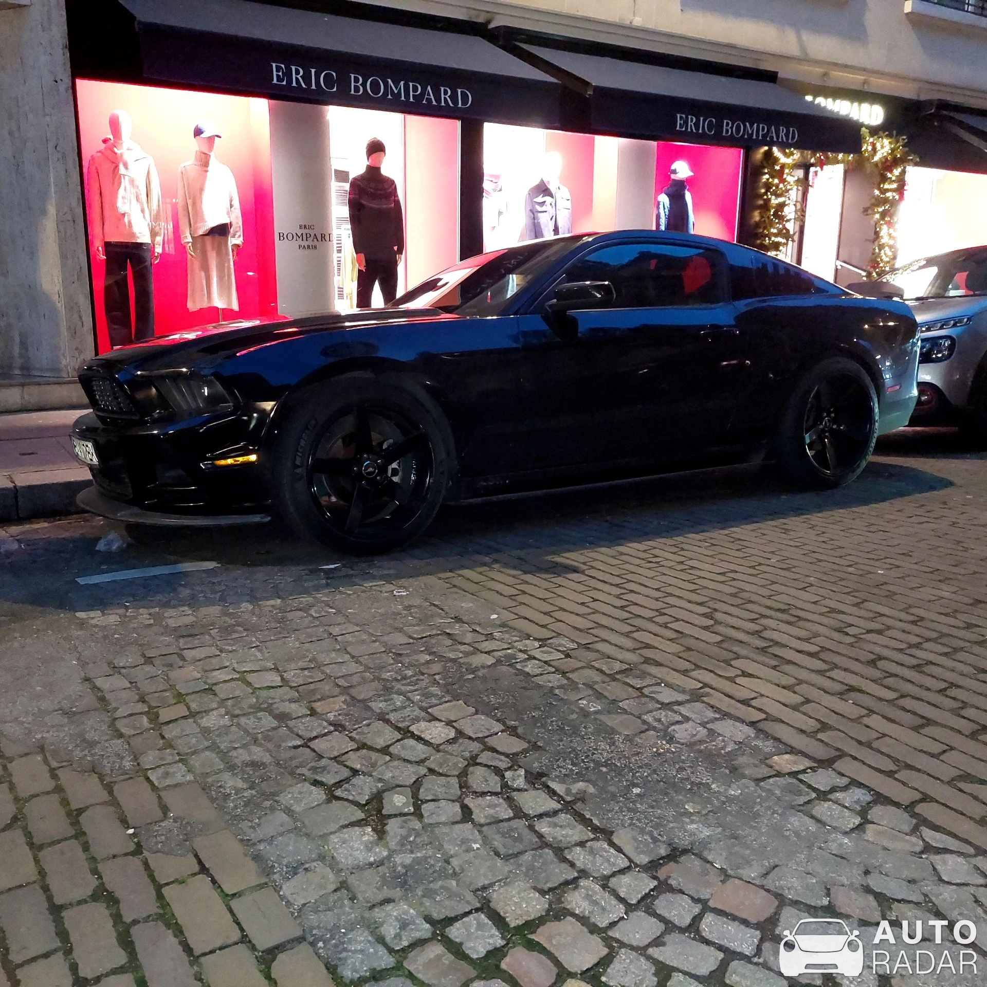 Ford Mustang GT spotted in Paris, France