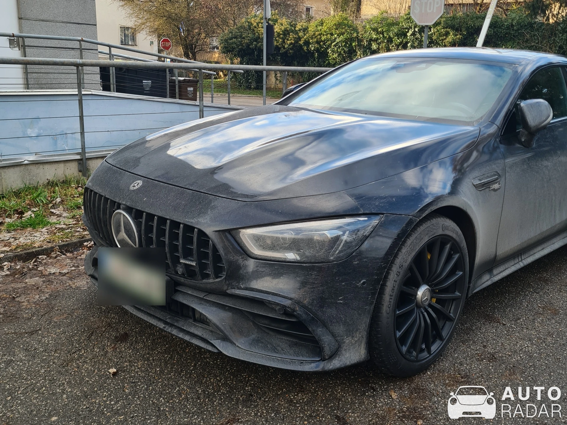 Mercedes-AMG GT 53 X290 spotted in Ljubljana, Slovenia