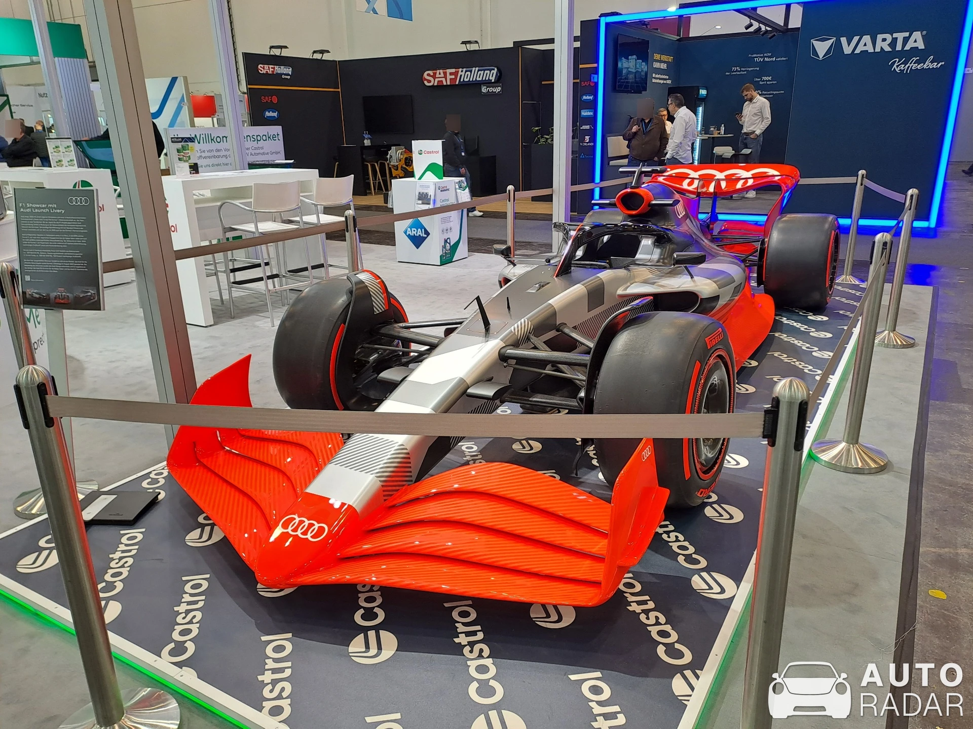 Audi F1 Concept Car spotted in Essen