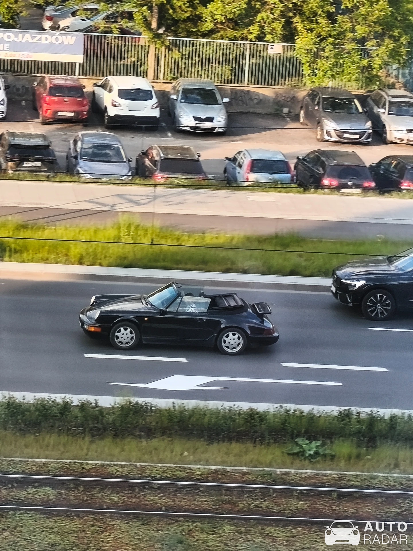Porsche 964 Carrera 2 Cabriolet spotted in Warszawa