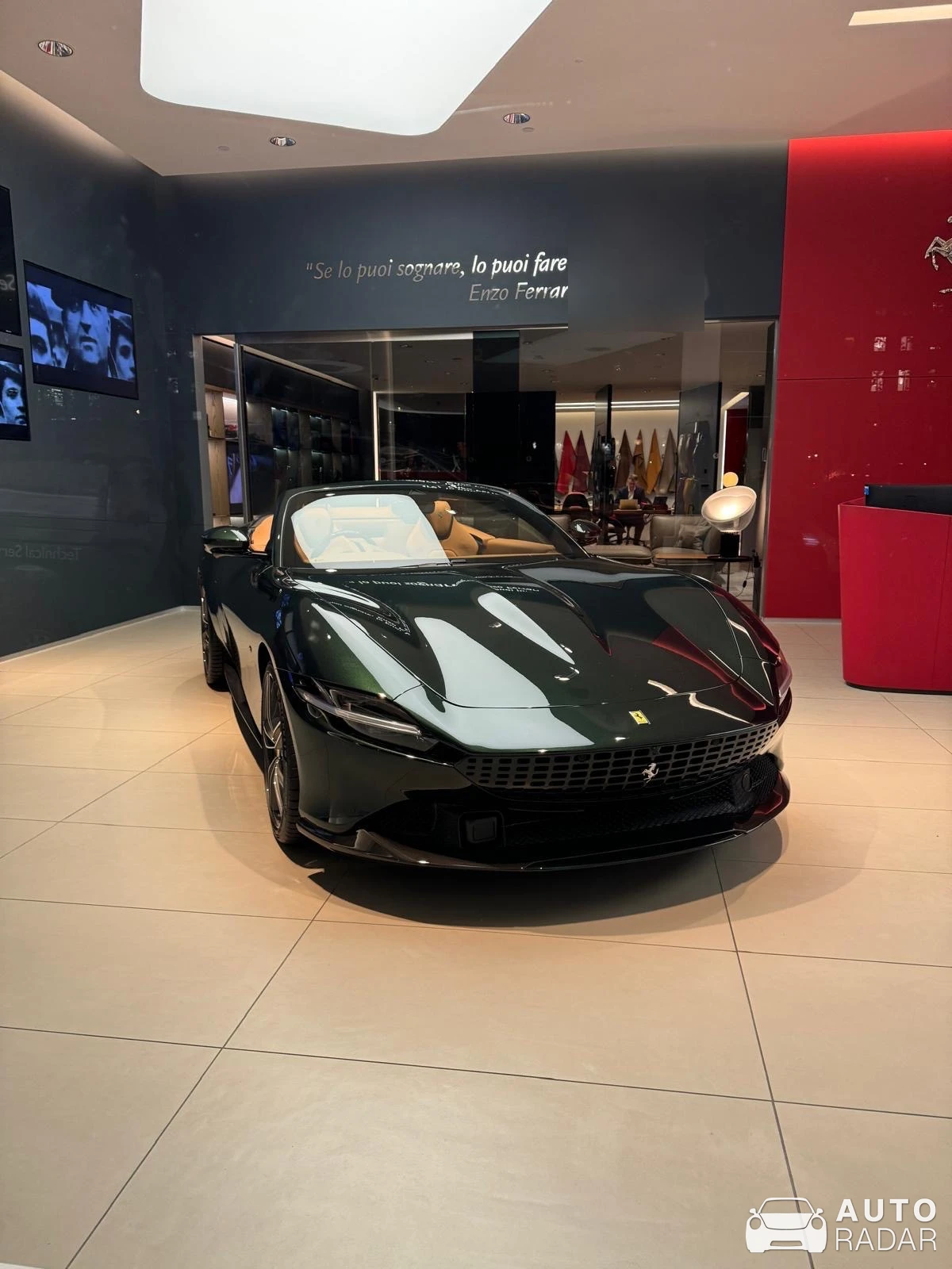 Ferrari Roma Spider spotted in Greater London, United Kingdom