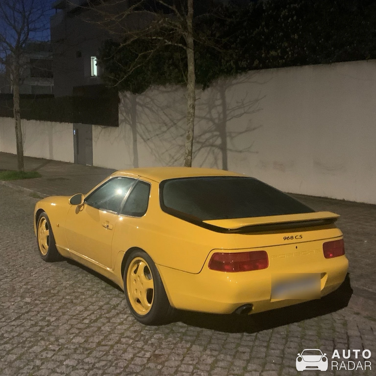 Porsche 968 Clubsport spotted in Porto