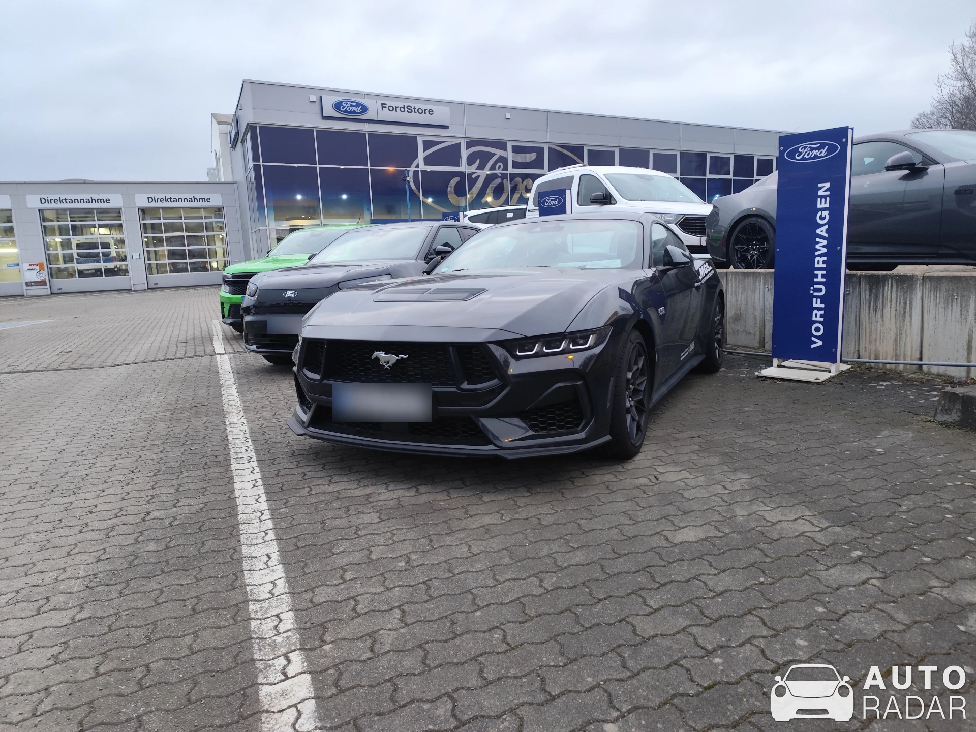 Ford Mustang GT spotted in Radebeul, Germany