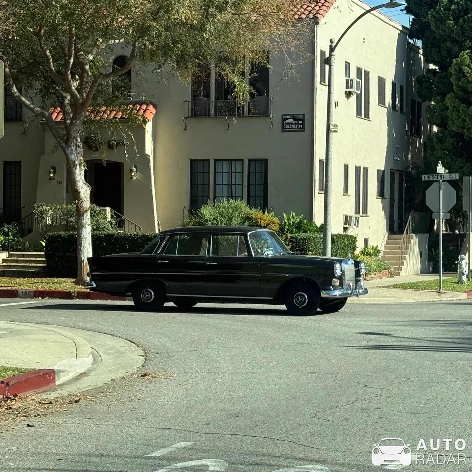 Mercedes-Benz Ponton spotted in Beverly Hills