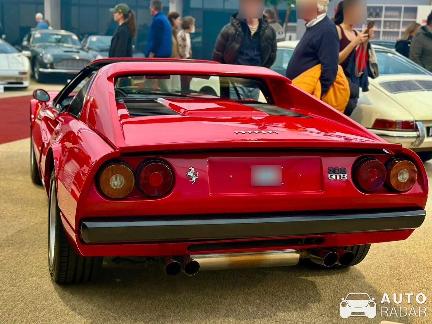 Ferrari 308 GTS Spider spotted in Knokke-Heist