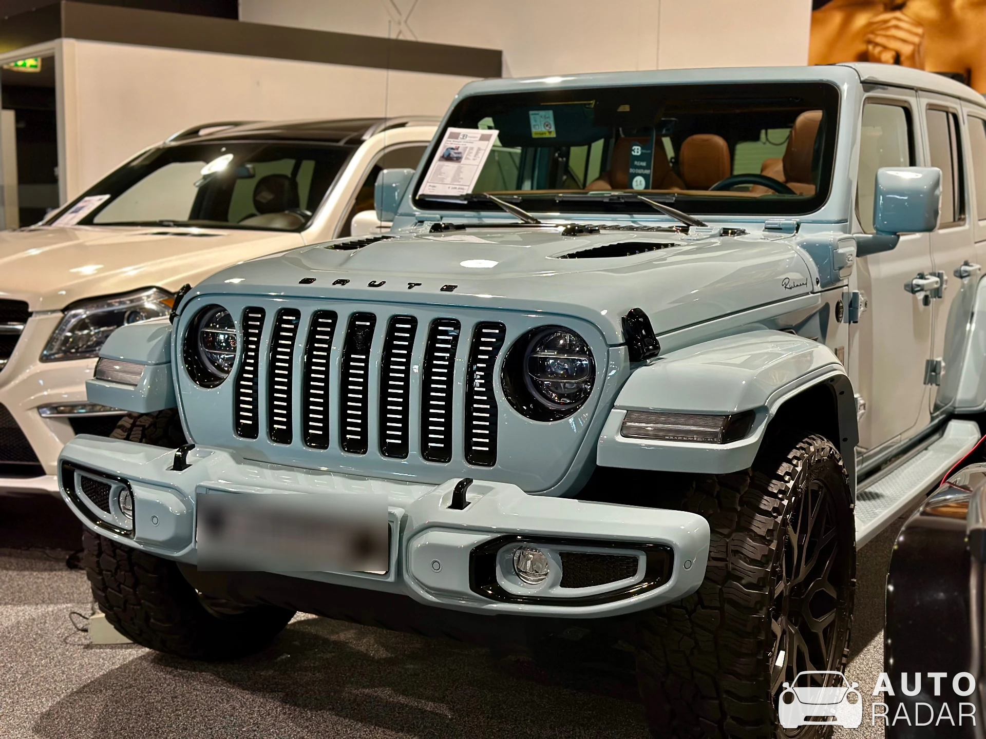 Jeep Wrangler Brute spotted in Rotterdam