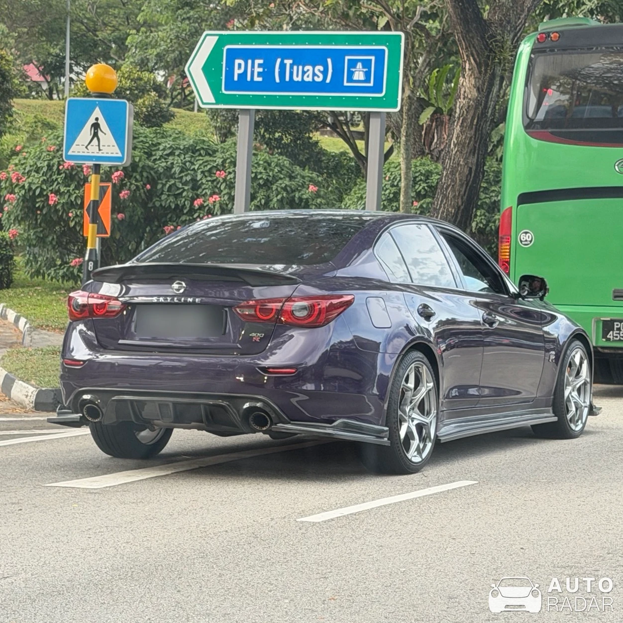 Infiniti Q50 spotted in Singapore