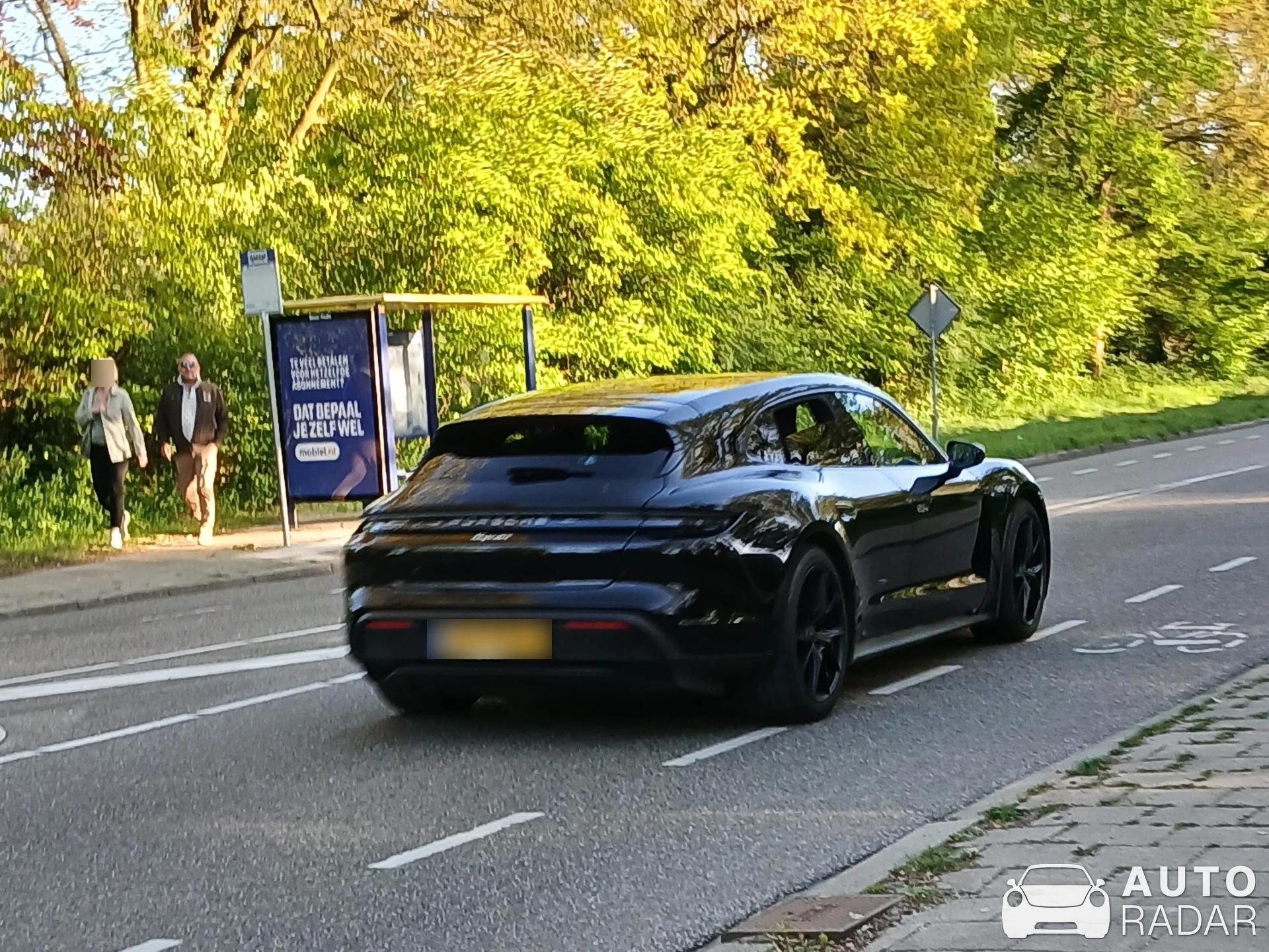 Porsche Taycan 4S Sport Turismo spotted in Doetinchem