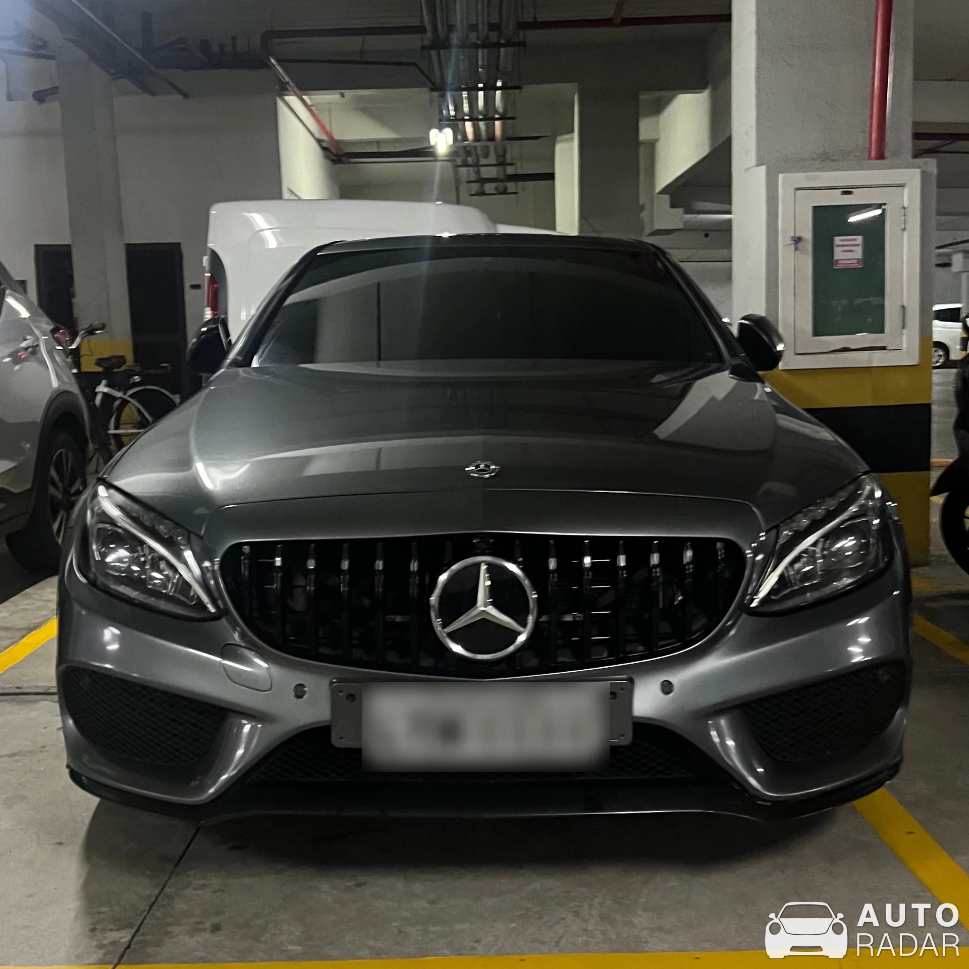 Mercedes-AMG C 63 Coupé C205 spotted in Barra da Tijuca, Brazil