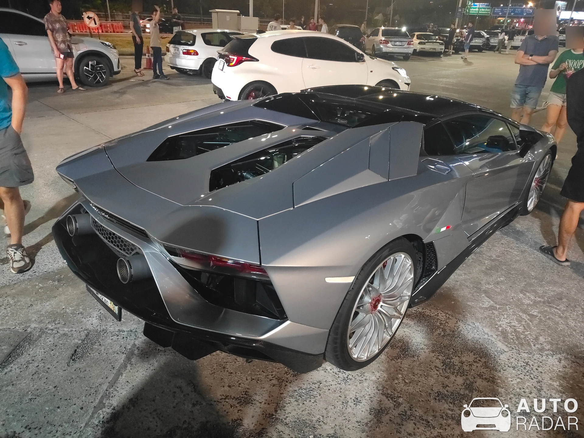 Lamborghini Aventador LP780-4 Ultimae Roadster spotted in Bangkok, Thailand