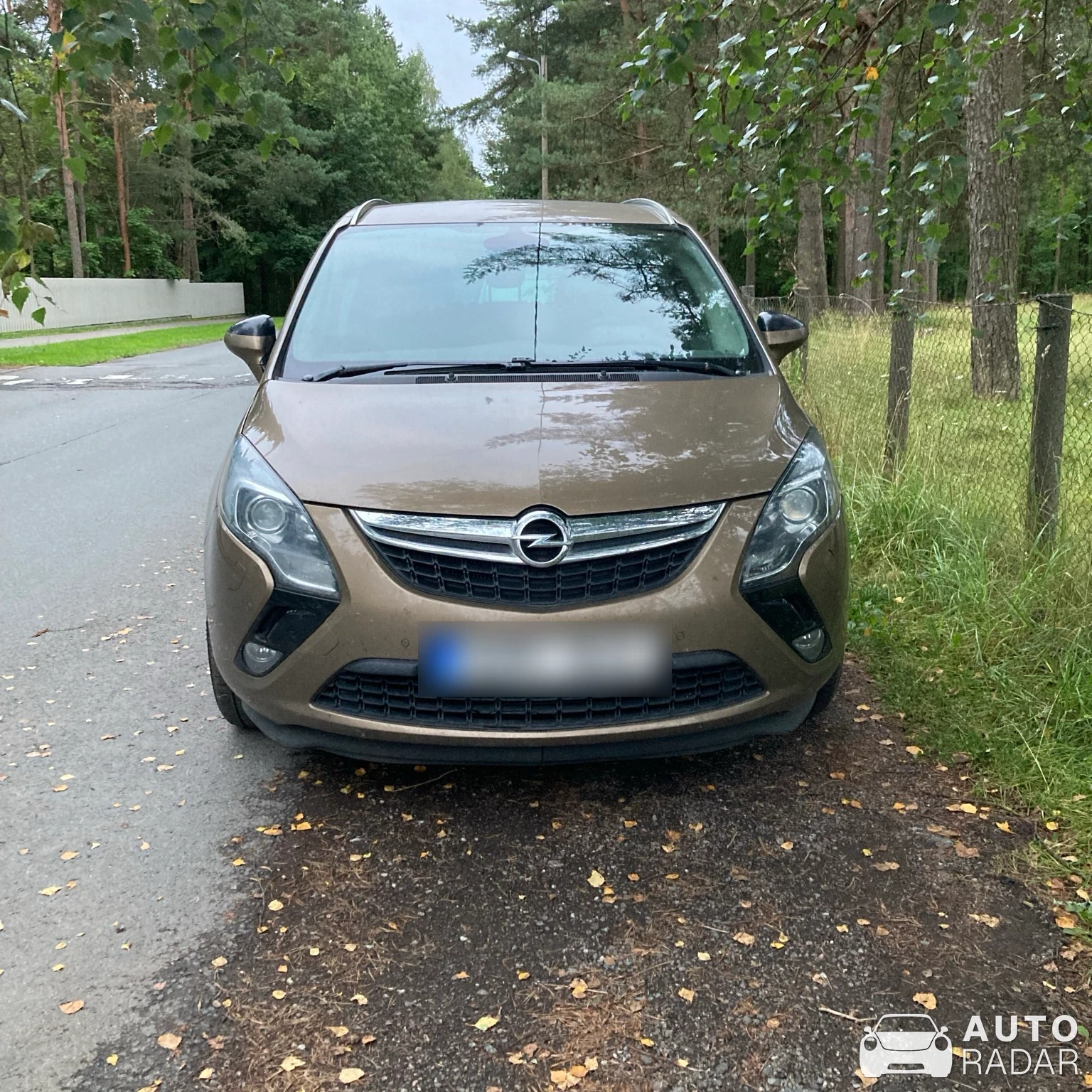 Opel Zafira spotted in Tallinn